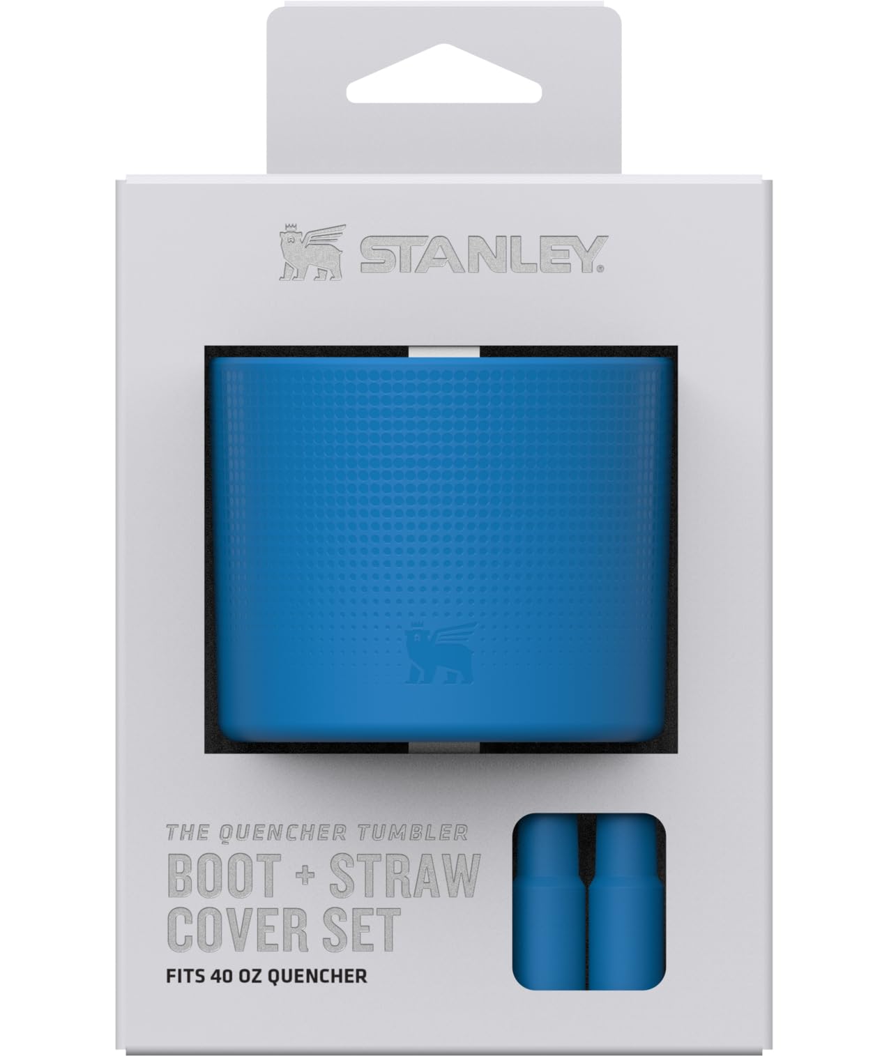 Stanley Quencher Boot And Straw Cover Cap | AntiSlip Silicone Protector For 40 Oz Tumbler With Handle | Accessory Set For Stain