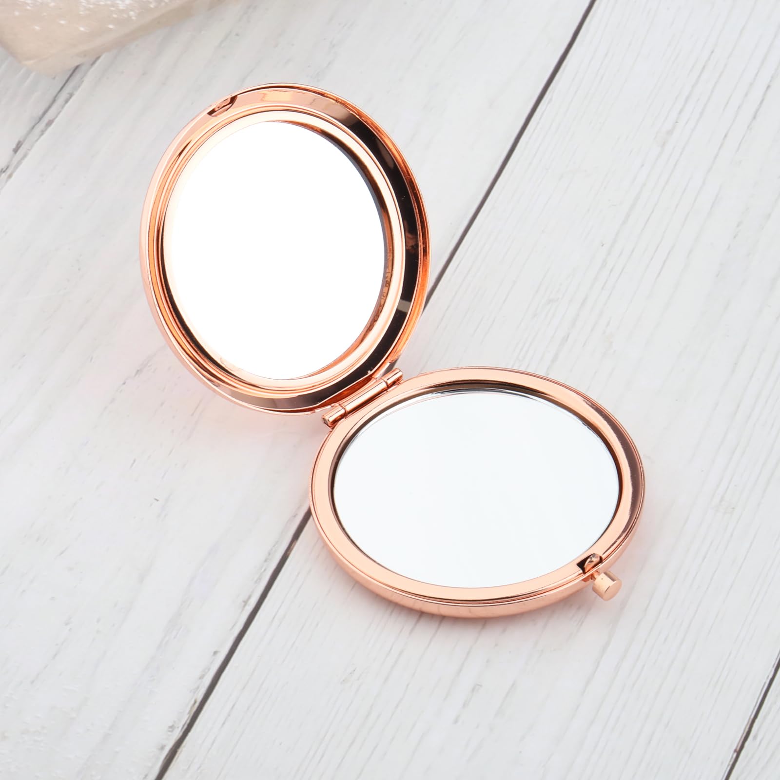 Wusuaned Flowers Girl Makeup Mirror Proposal Gifts Wedding Party Gifts Bridesmaid Mirror Mother Of The Bride Gift (Flowers Girl