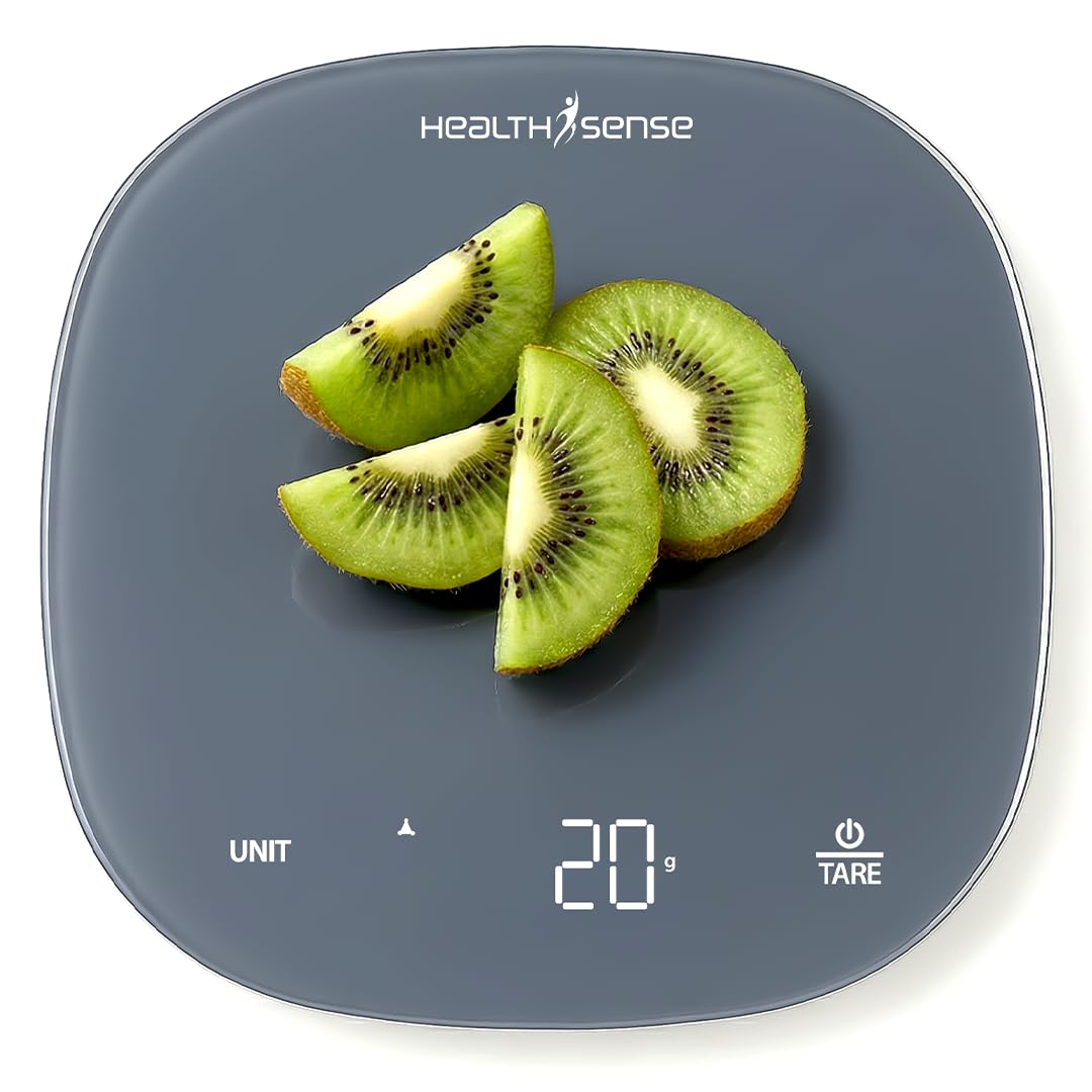 Healthsense Chef-Mate Ks 40 Digital Kitchen Weighing Scale & Food Weight Machine For Health, Fitness, Home Baking & Cooking, 1 Y