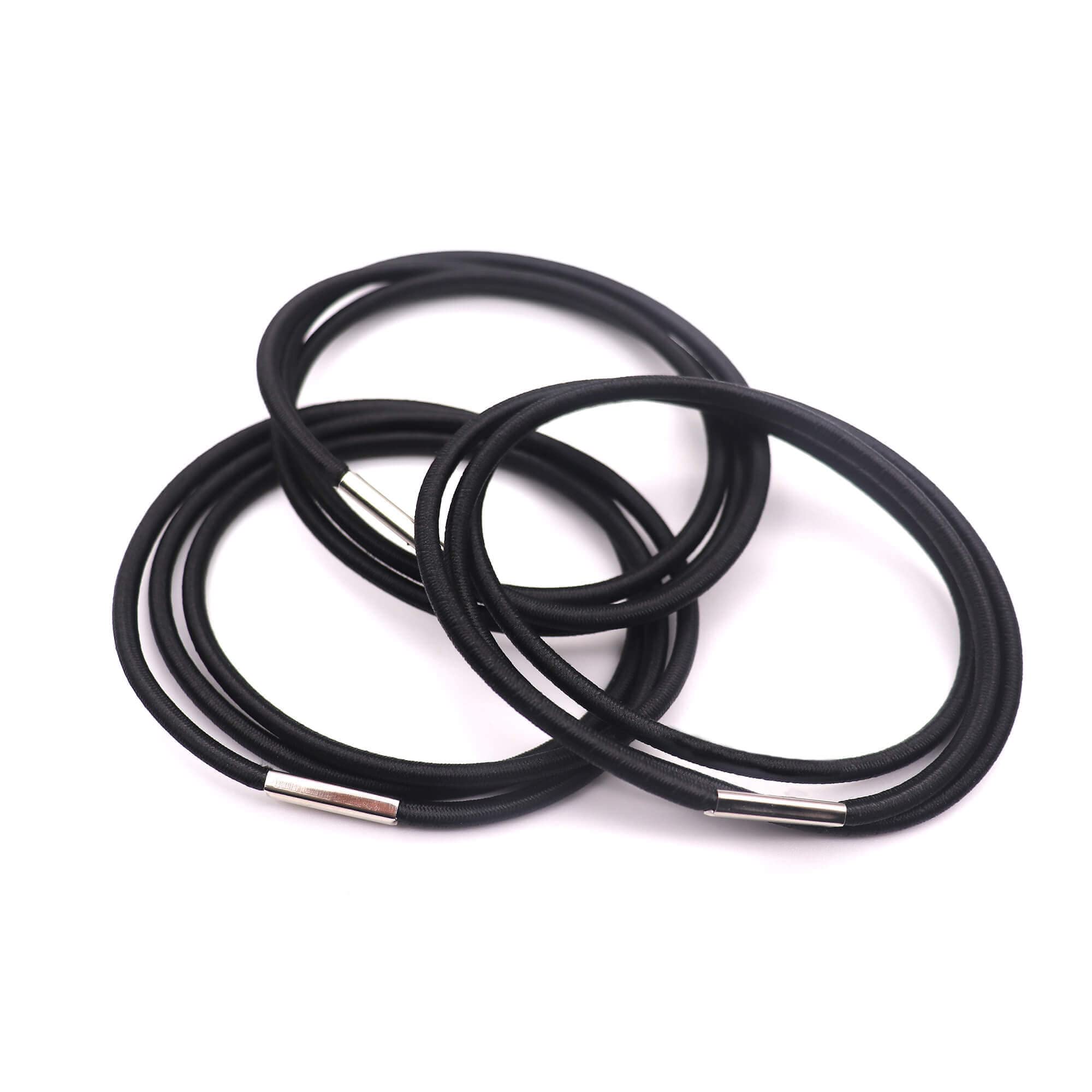 Trash Can Bands Set Of 3, Black Only, Durable Trash Can Bag Holder With Strong Elasticity, Homewares Colorful Litter Box Bands G