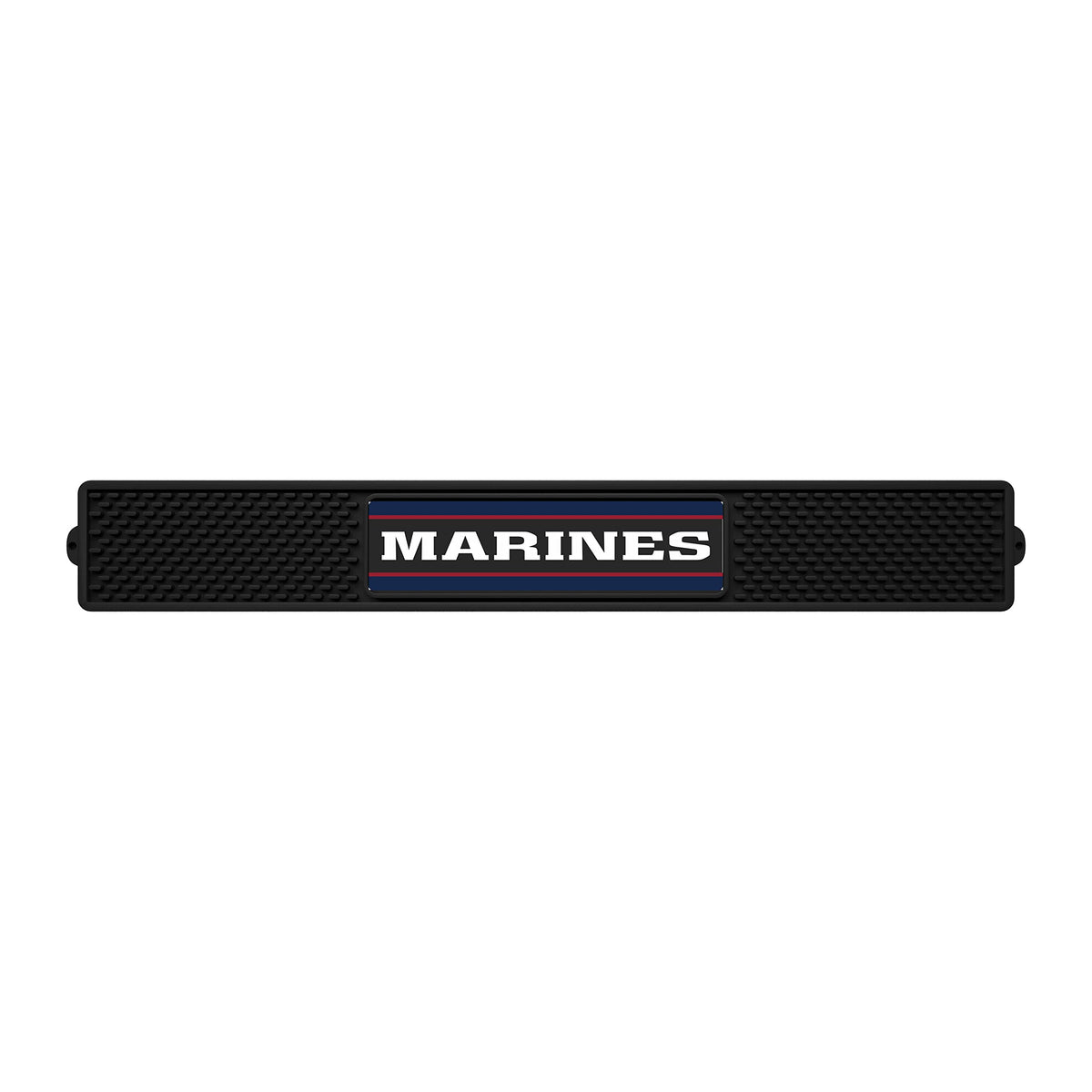 Fanmats 15716 U.S. Marines Drink Bar Mat - 3.25In. X 24In. - Durable Dish Drying Mat, Easy Clean, Counter Mat