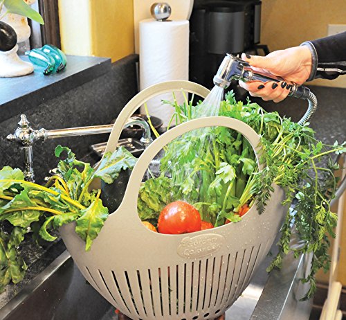 Hutzler Garden Colander, Green, Large