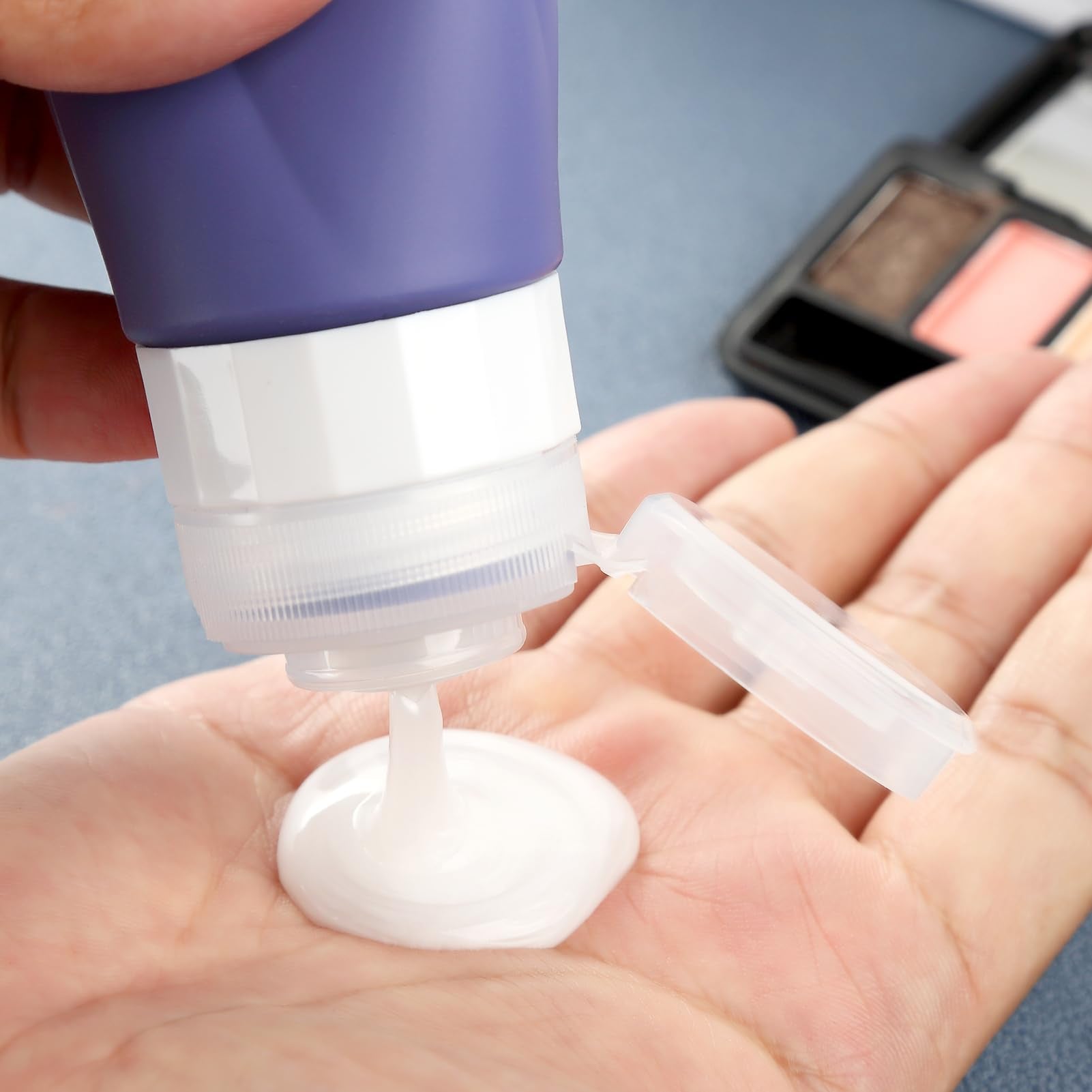 Gemice Travel Bottles For Toiletries, 3Oz Tsa Approved Travel Size Containers Bpa Free Leak Proof Travel Tubes Refillable Liquid