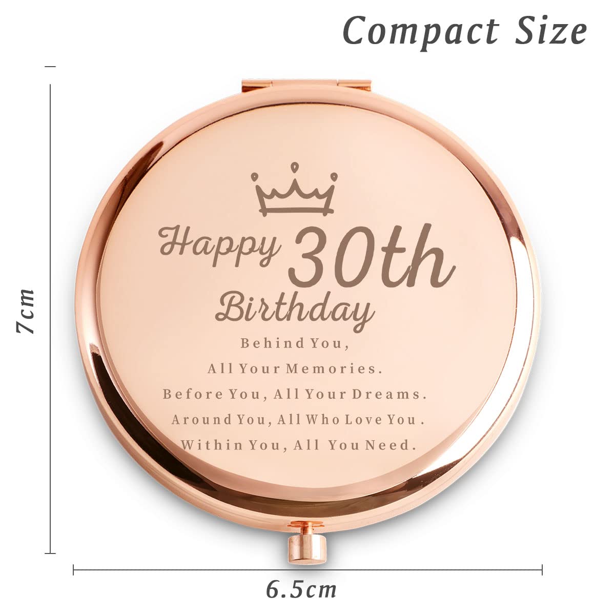 30th Happy Birthday Gifts for Women, Best Female Presents for 30 Year Old Ladies Her Daughter Granddaughter Sister Wife Girlfrie