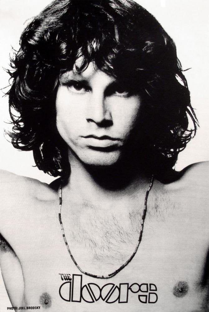 Lpgi Jim Morrison Open Arms Wall Poster Aesthetic, Fabric Poster Art Wall Hanging Home Decoration For Room