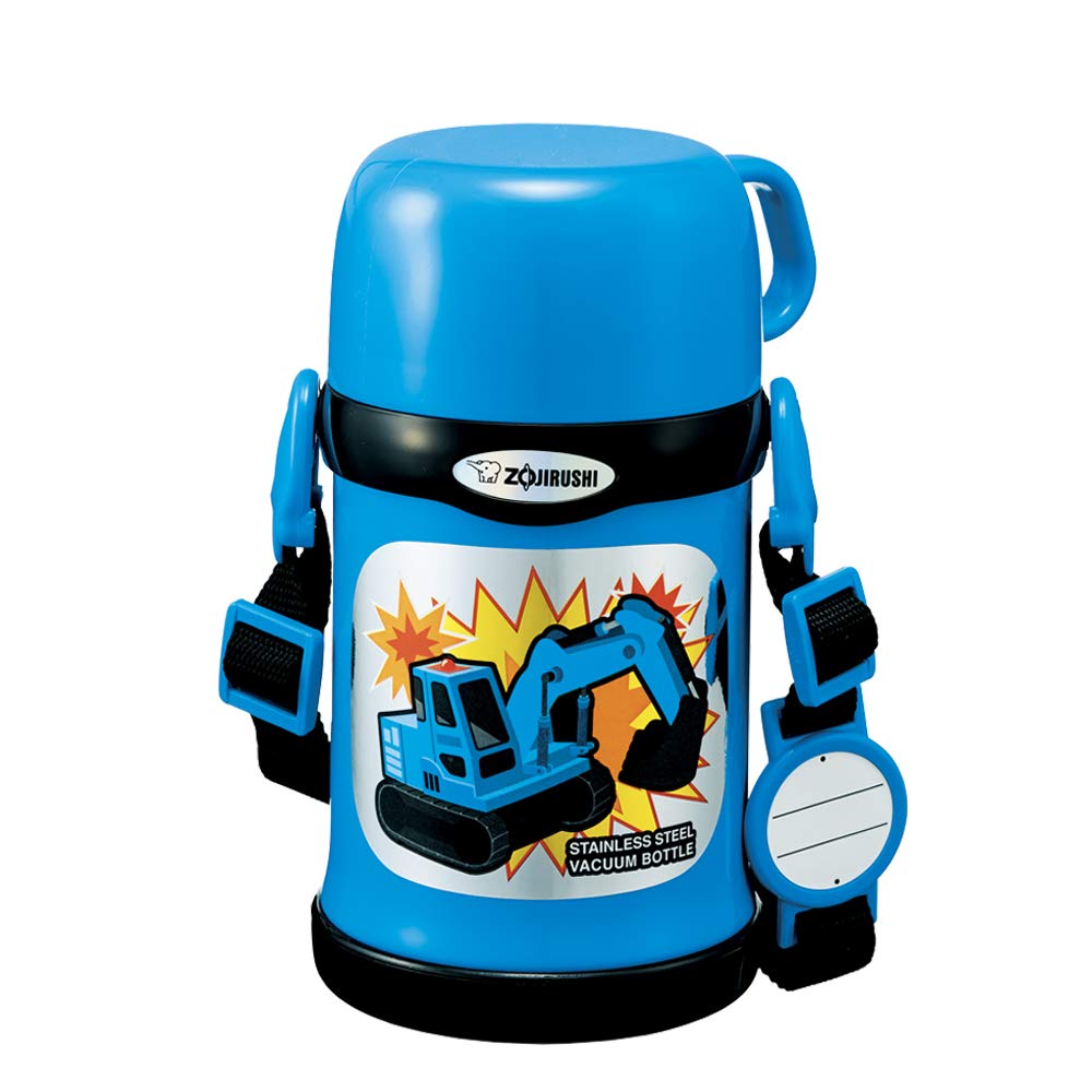 Zojirushi ScZt45 Az Stainless Bottle 2Way Cup & Straw 450Ml Cyan Blue