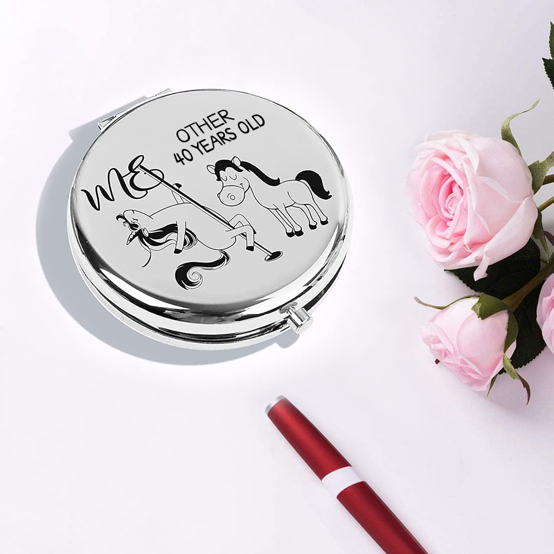 40Th Birthday Gifts For Women,40 Year Old Birthday Gifts,40Th Birthday Cosmetic Bag Makeup Pouch,40Th Birthday Gifts Makeup Bag