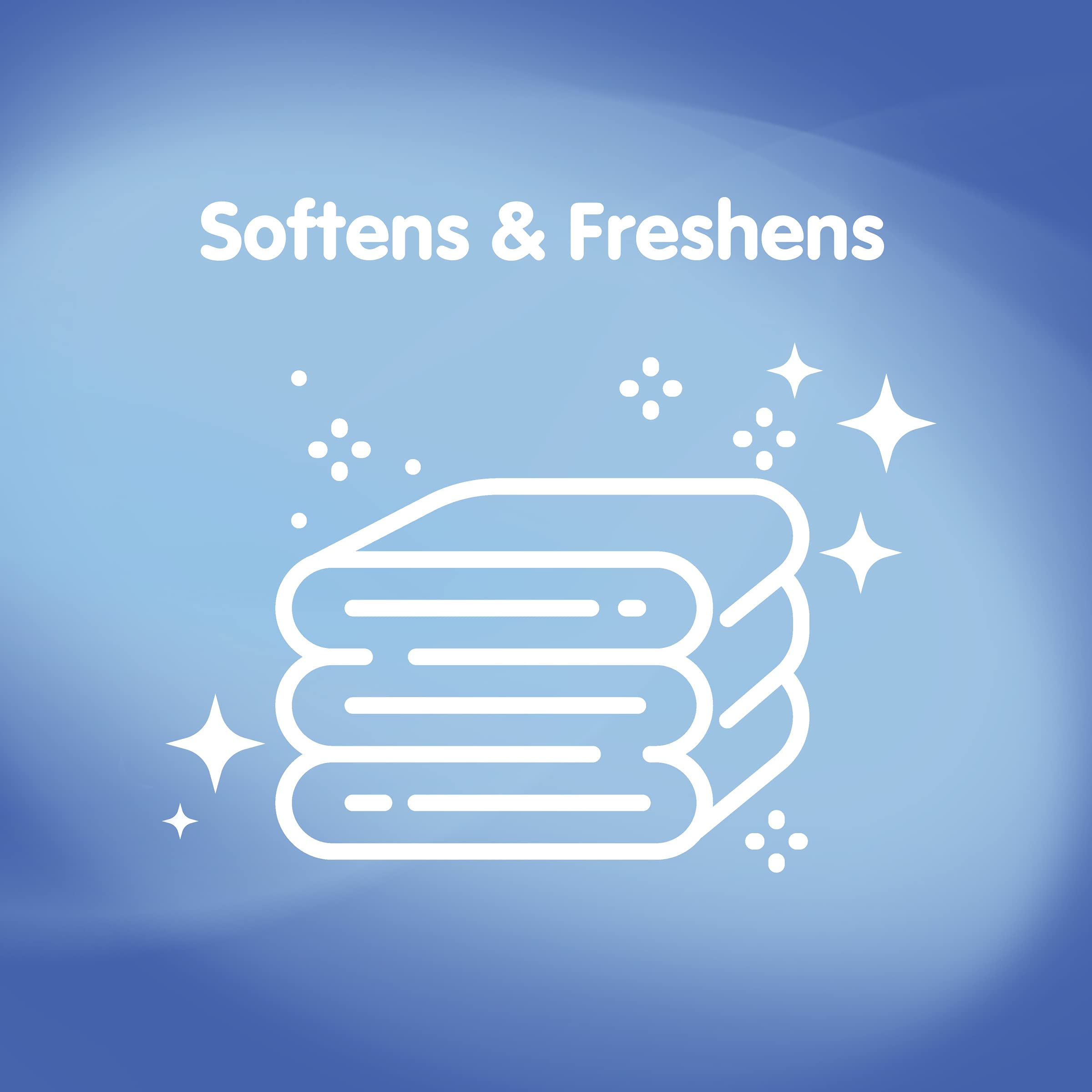 Snuggle Exhilarations Fabric Softener Dryer Sheets, Blue Iris  Ocean Breeze, 70 count