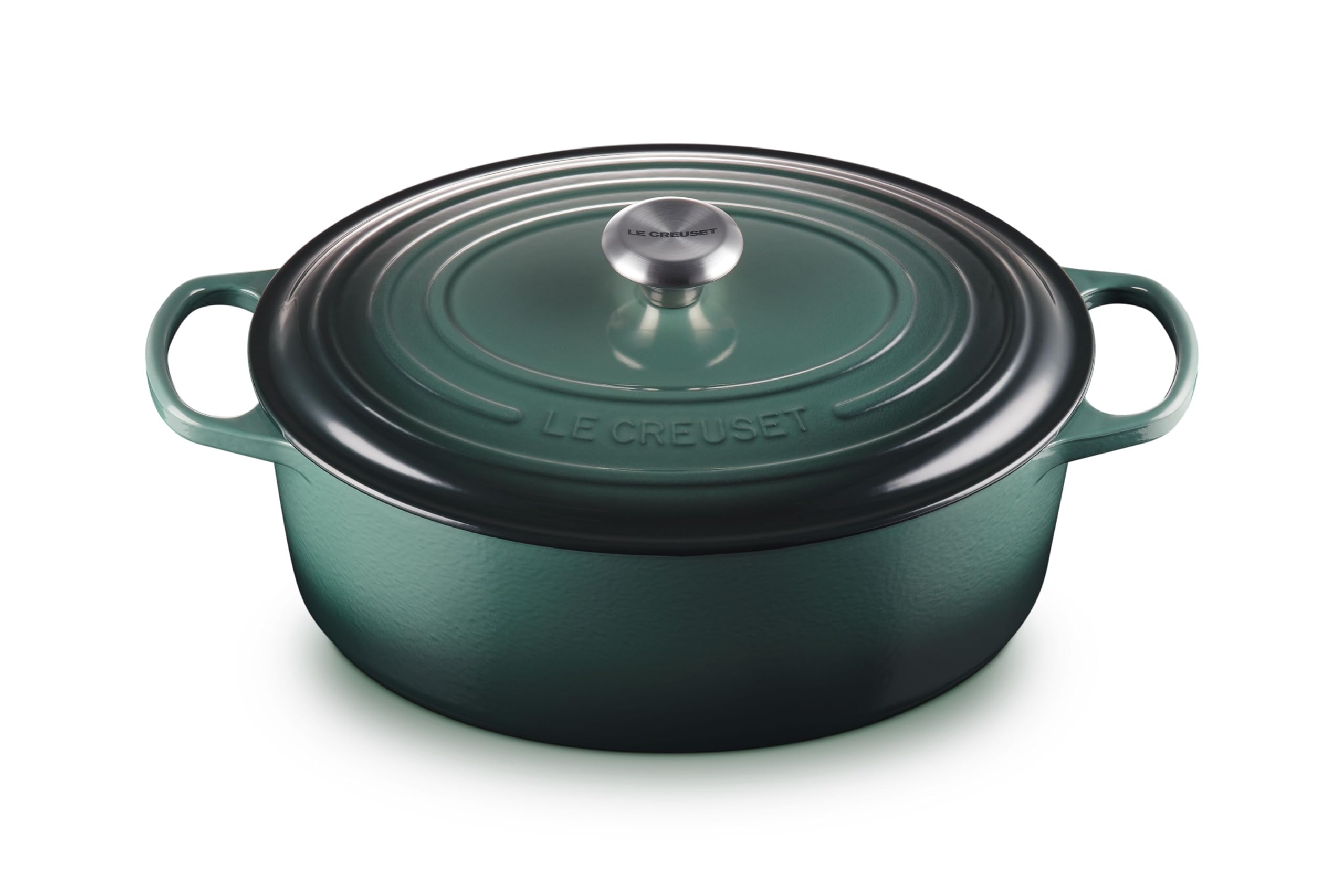 Le Creuset Enameled Cast Iron Signature Oval Dutch Oven, 8 Qt., Artichaut