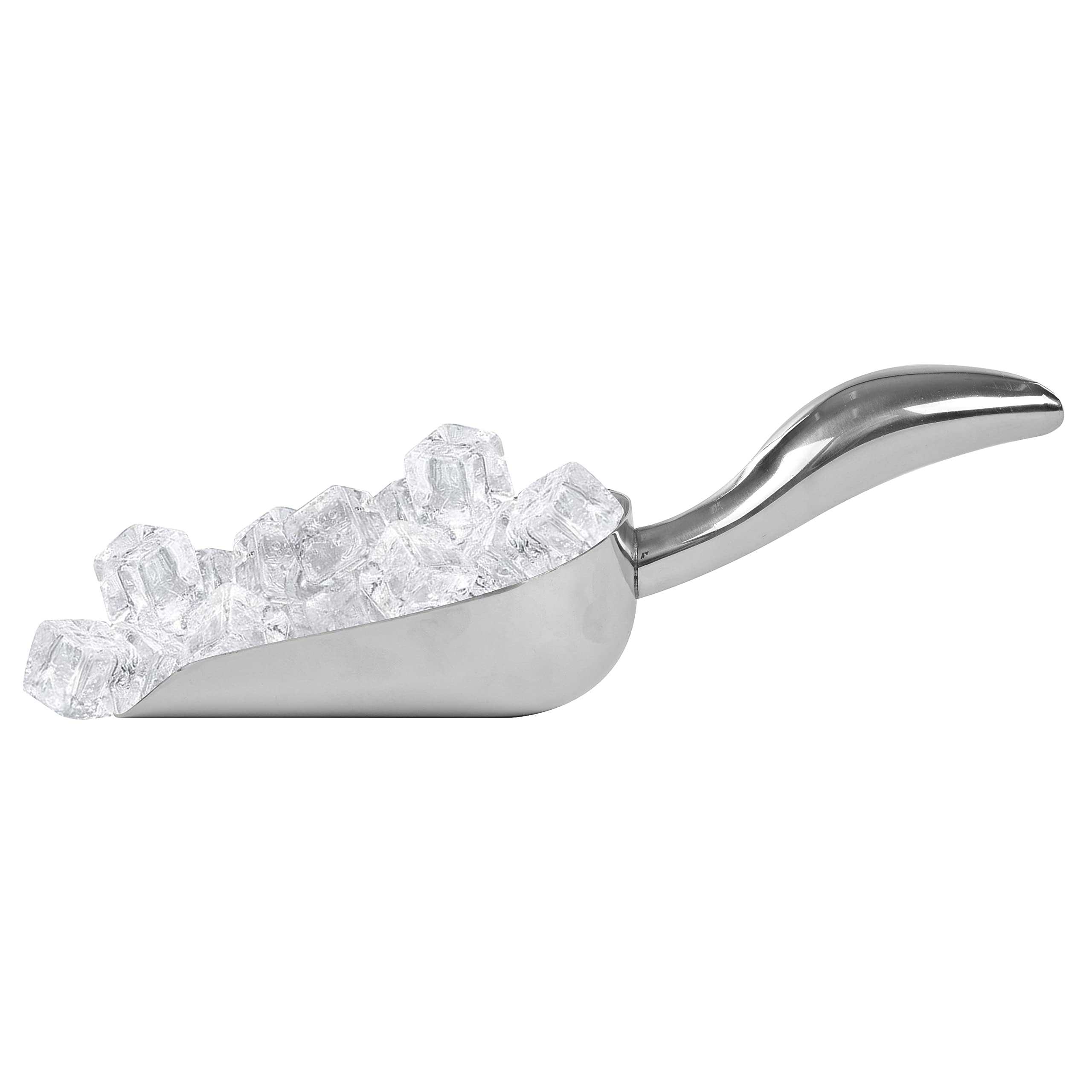 Lemonsoda Stainless Steel Utility Ice Scoop - 24 Ounces - Rustproof Metal - Great For Bar, Ice, Flour, Coffee, Containers - Bar