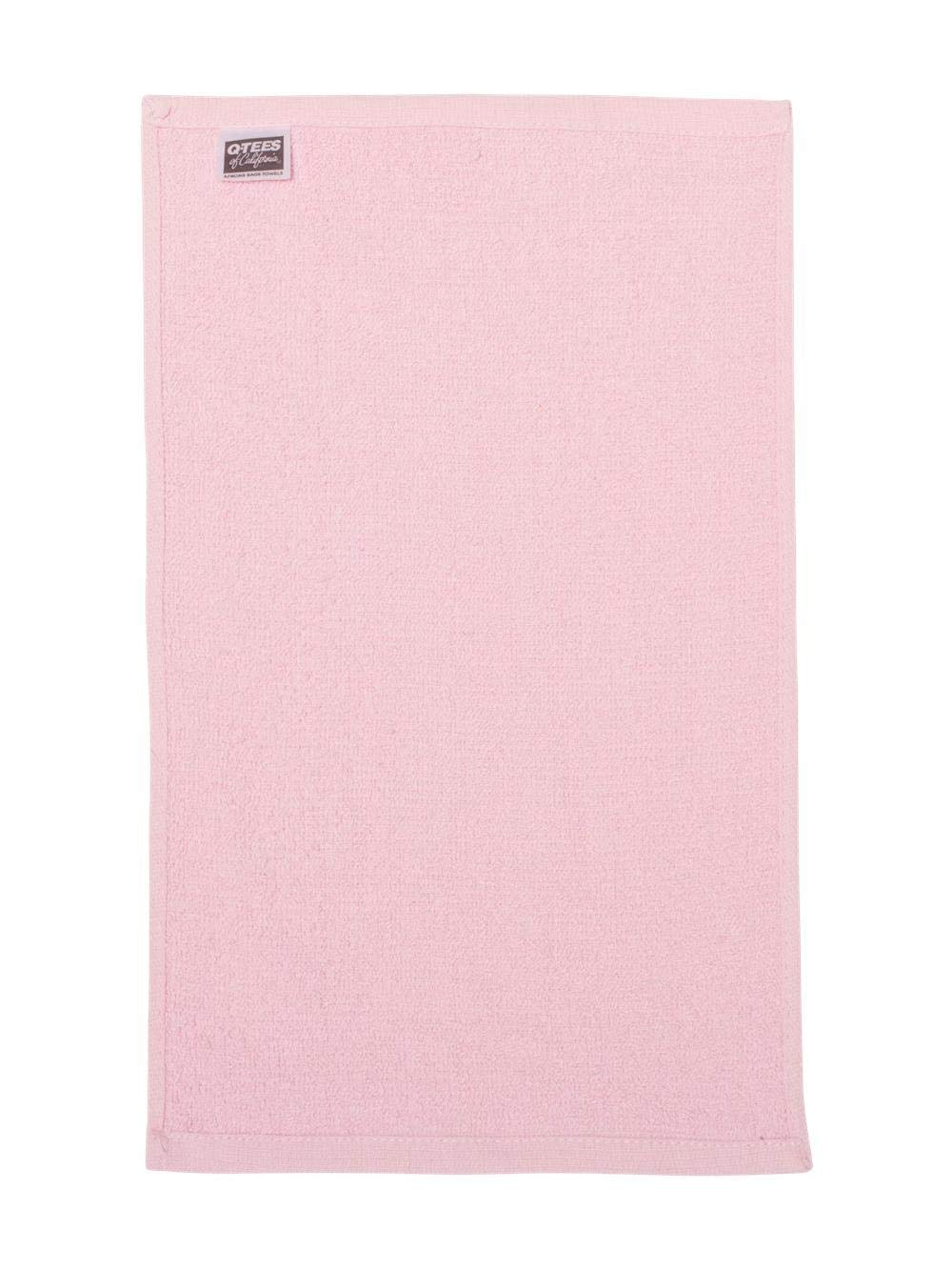 Q-Tees Budget Rally Towel - Light Pink  One Size