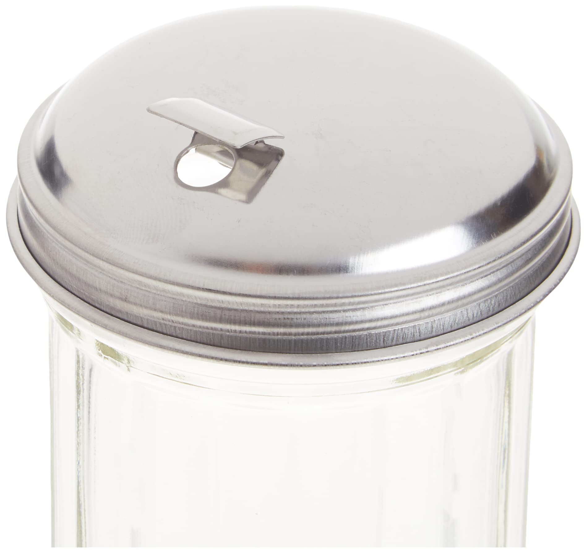 American Metalcraft 12 Oz Glass Sugar Shaker Wlid
