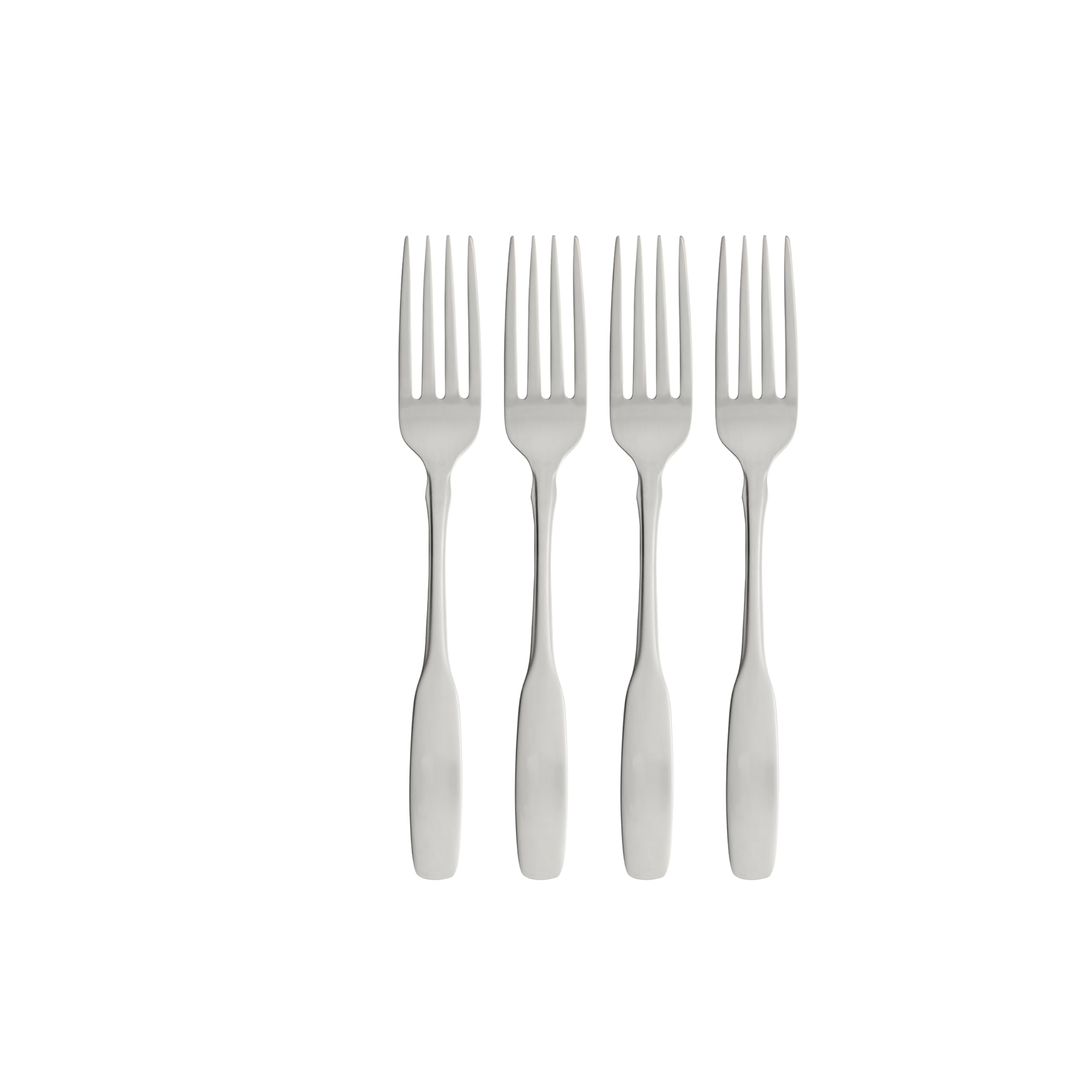 Oneida Paul Revere Fine Flatware Dinner Forks, Set Of 4 , 18/10 Stainless Steel, Silverware Set, Dishwasher Safe