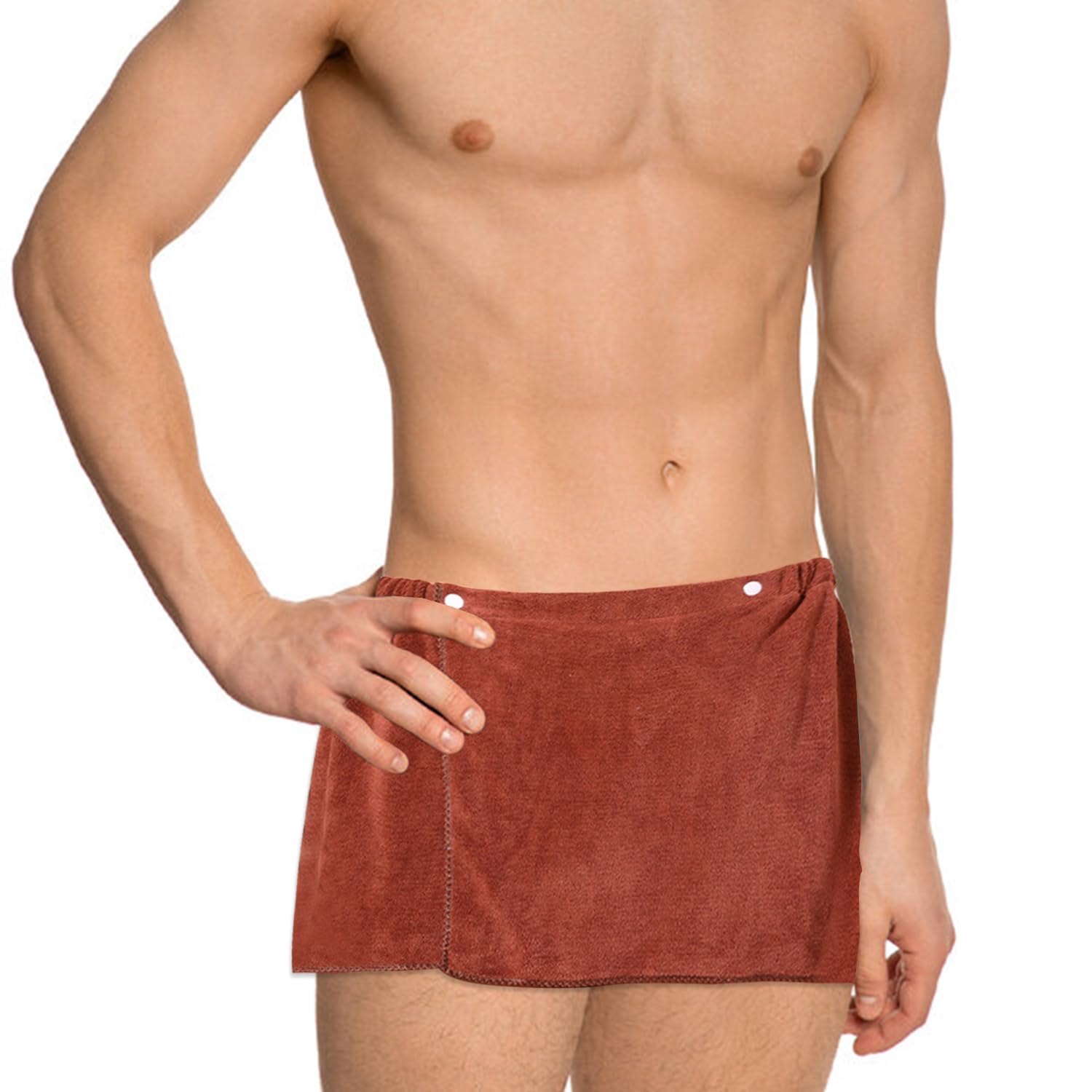 Men Boys Soft Wearable Bath Towel Short Pants Adjustable Mircofiber Towel Blanket Bathroom Pool Beach Spa Bathing Shower Cover U
