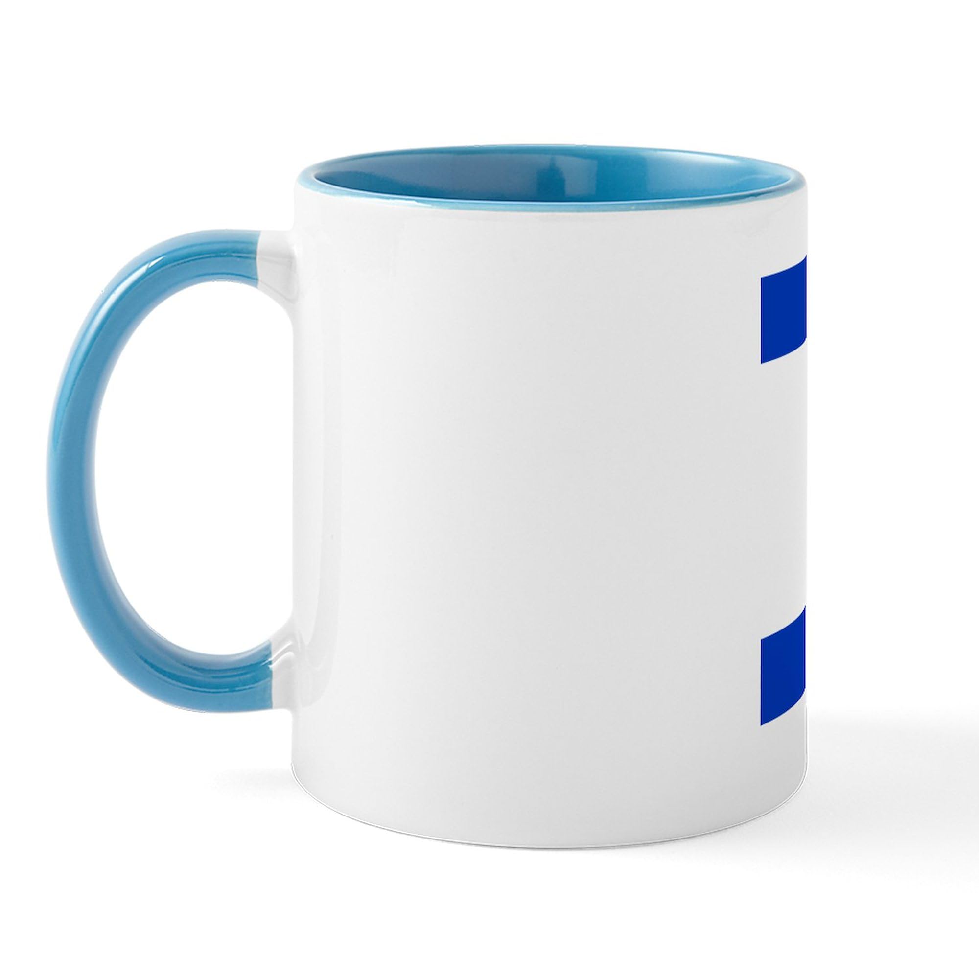CafePress Israeli Flag Mug 11 oz (325 ml) Ceramic Coffee Mug