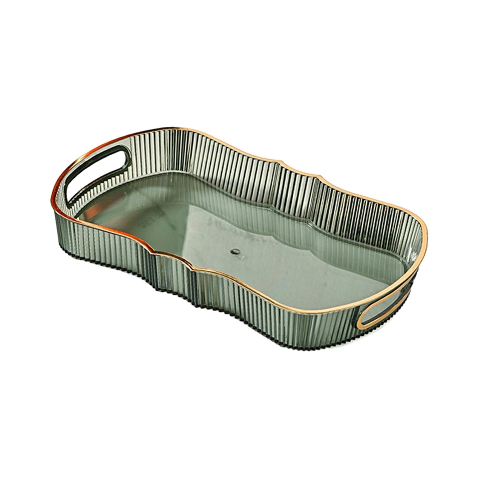 Myaddiction Serving Tray Nordic Cosmetic Storage Tray For Farmhouse Kitchen Coffee Table Green M