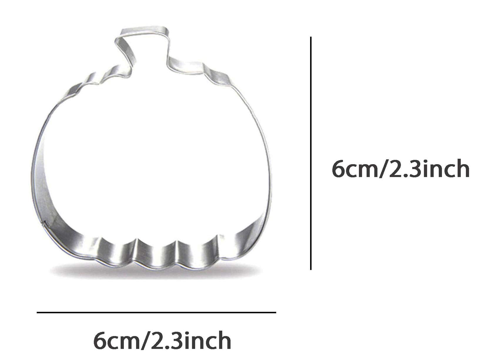 Wjsyshop Pumpkin Cookie Cutter For Halloween Party Stainless Steel