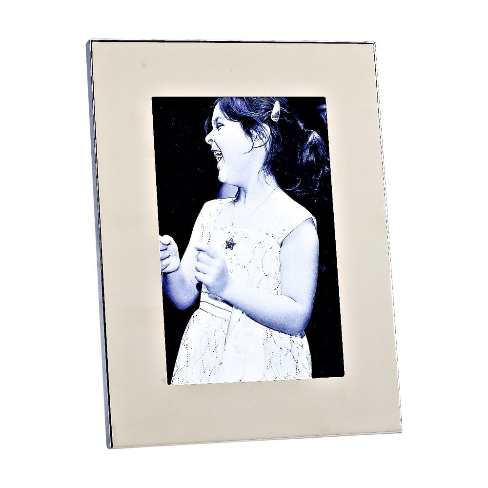 Creative Gifts Intl, Inc Boston 4X6 Frame, Nickel Plated
