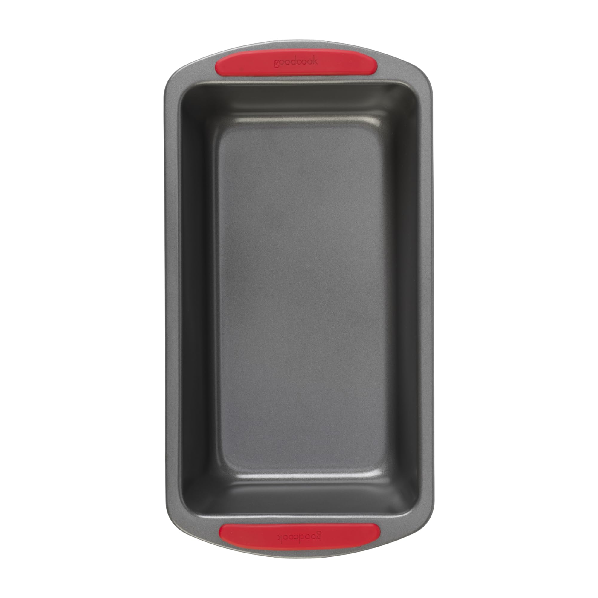 Goodcook Megagrip 9'' X 5'' Nonstick Steel Bread Loaf Pan With Silicone Grip Handles, Gray