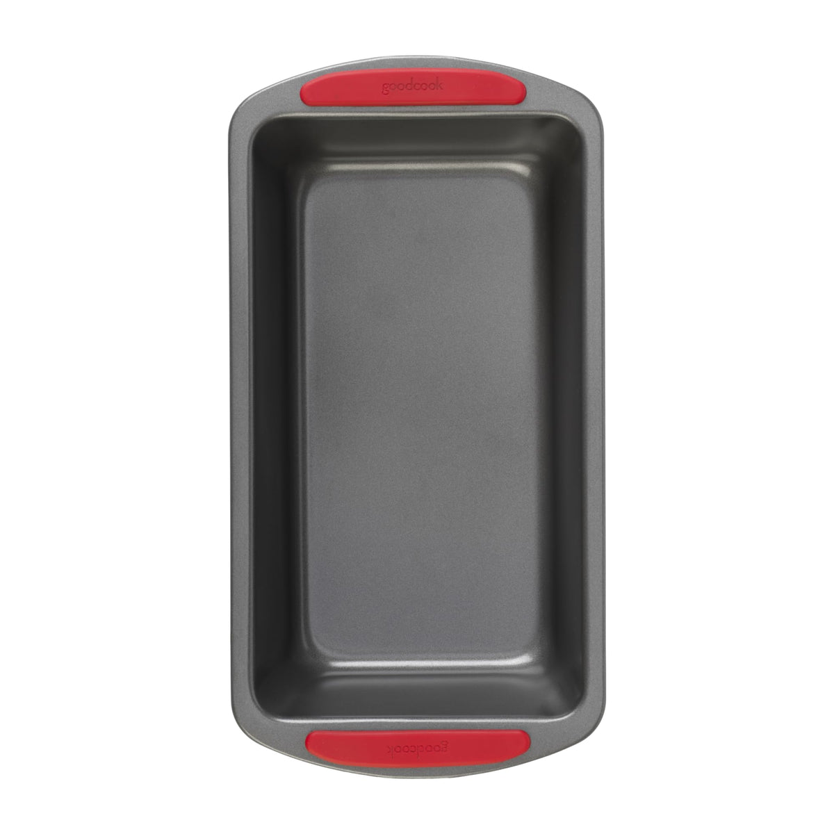Goodcook Megagrip 9'' X 5'' Nonstick Steel Bread Loaf Pan With Silicone Grip Handles, Gray