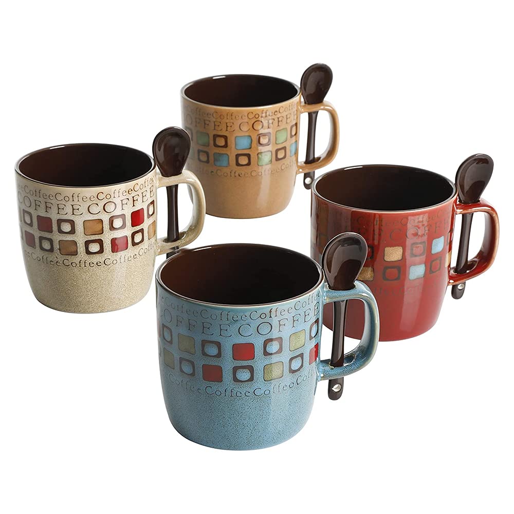 Mr. Coffee Mug, 8 Piece Set, Cafe Americano