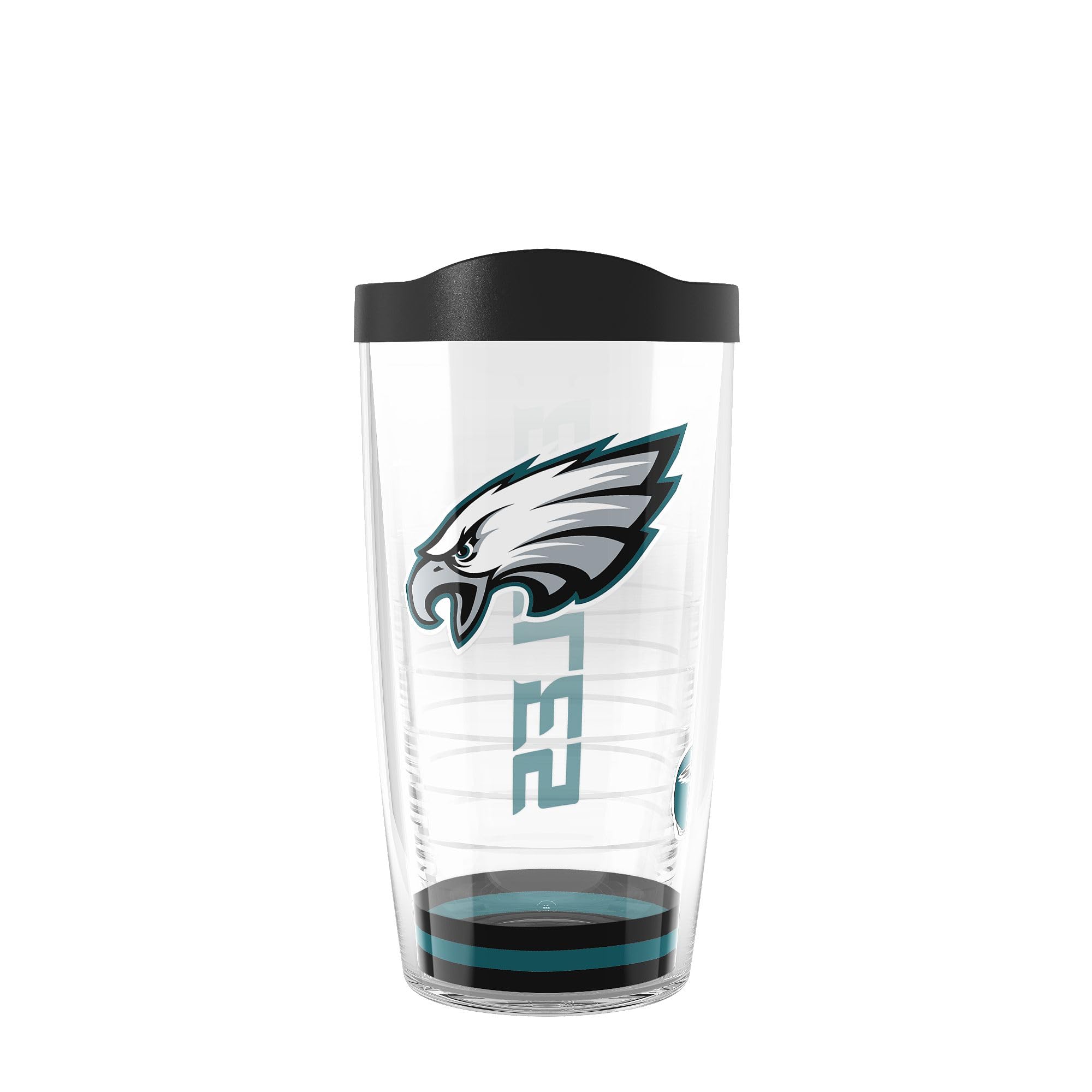 Tervis NFL Philadelphia Eagles  Arctic Made in USA Double Walled Insulated Tumbler Travel Cup Keeps Drinks Cold & Hot, 16oz, Cl