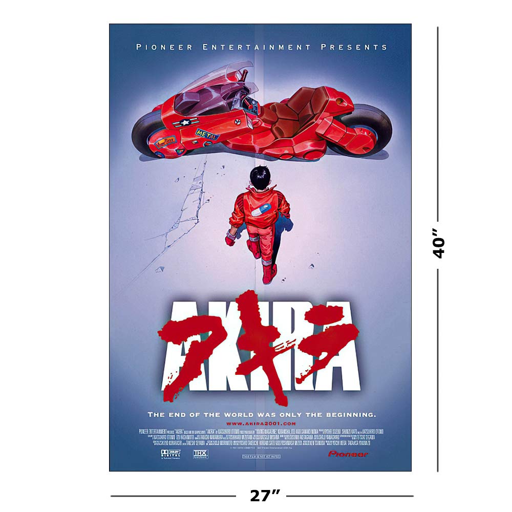 Poster Stop Online Akira 2001 - Movie Poster (Size 27 X 40)