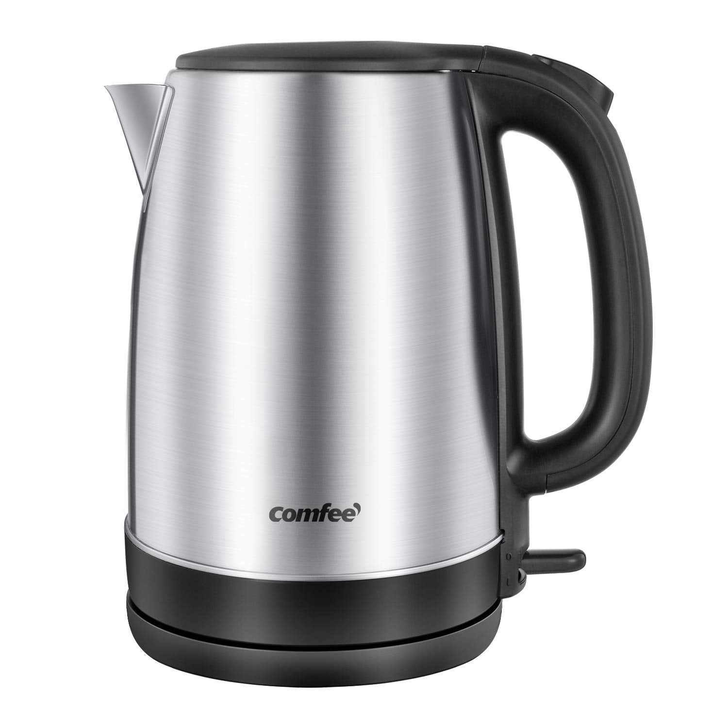 Comfee' 1.7L Stainless Steel Electric Tea Kettle, Bpa-Free Hot Water Kettle Electric With Led Light, Auto Shut-Off And Boil-Dry