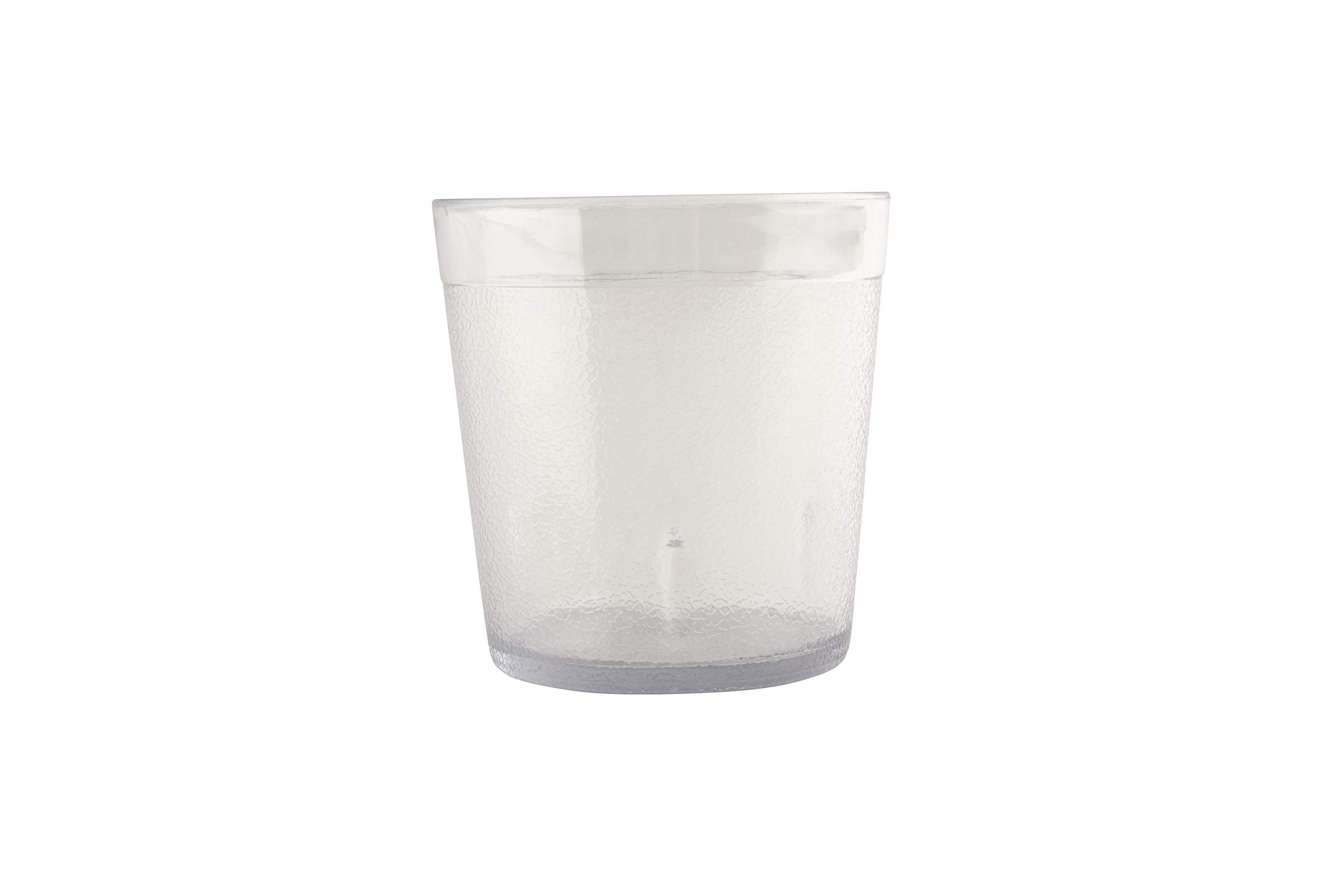 G.E.T. ?6610-1-6-CL-EC Heavy-Duty Plastic Restaurant Tumblers, 10 Ounce, Clear (Set of 4)