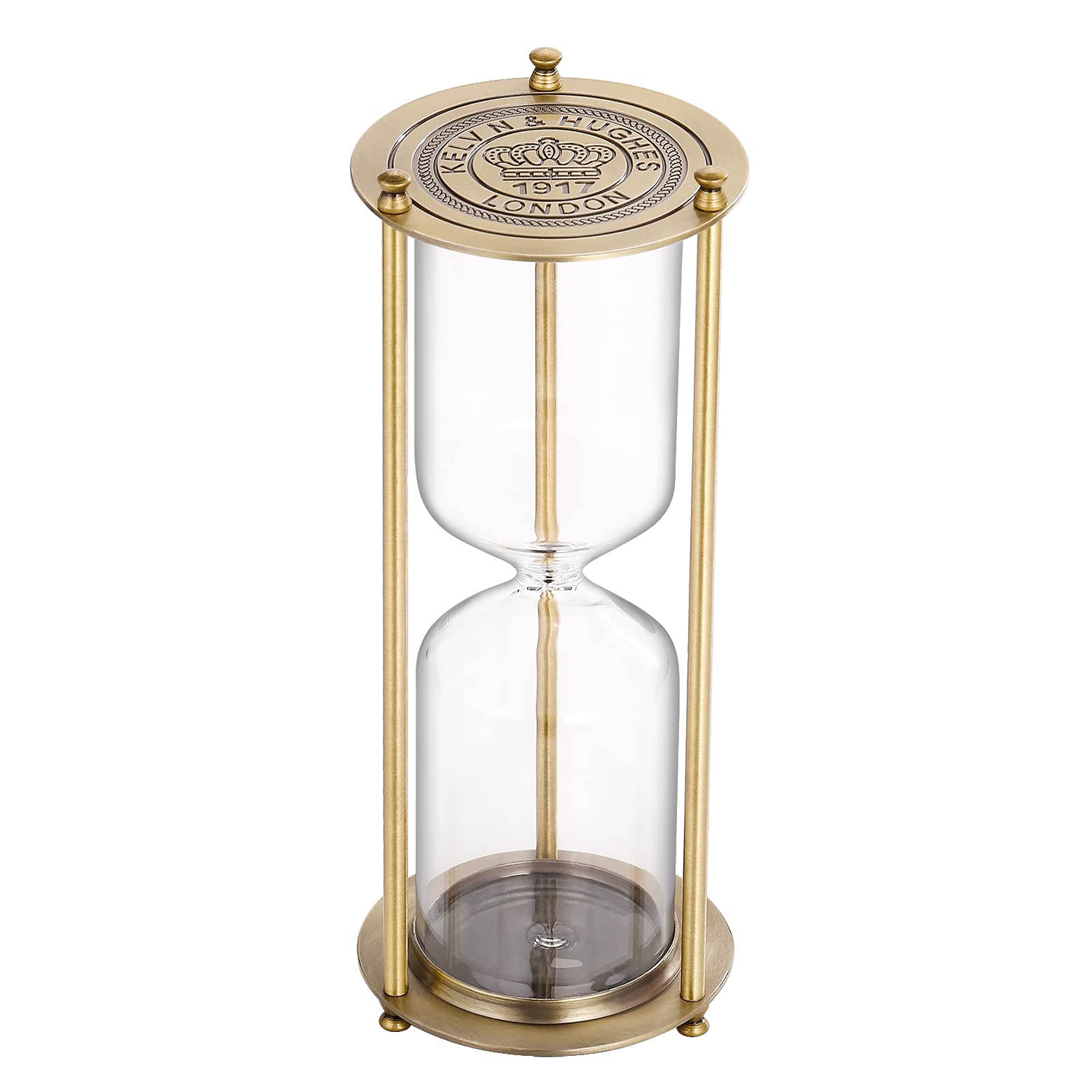 Suliao Metal Empty Hourglass Sand Timer Set:Small Brass Frame Sand Watch,Reloj De Arena,Antique Hour Glass Sandglass Diy Fillabl