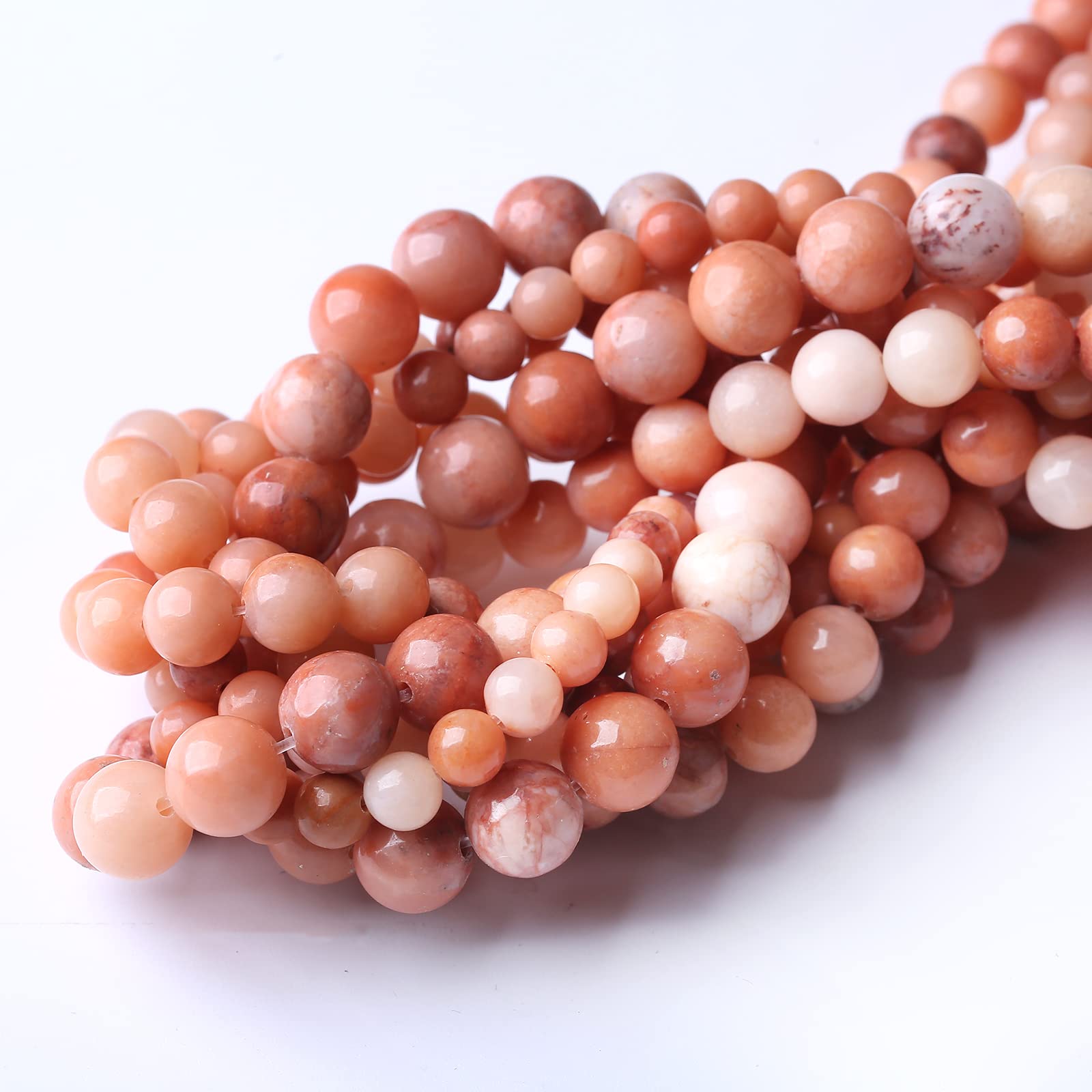 60Pcs 6Mm Natural Pink Aventurine Stone Beads Energy Healing Beads For Diy Jewelry Bracelet Necklace Making For Jewelry Making15