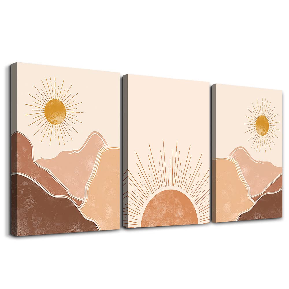 Abstract watercolor painting 3 Piece framed Canvas Wall Art for living room bathroom Wall Decor Canvas Prints Office kitchen wall Artwork Home Decor Abstract Flowers Pictures bedroom wall Decorations