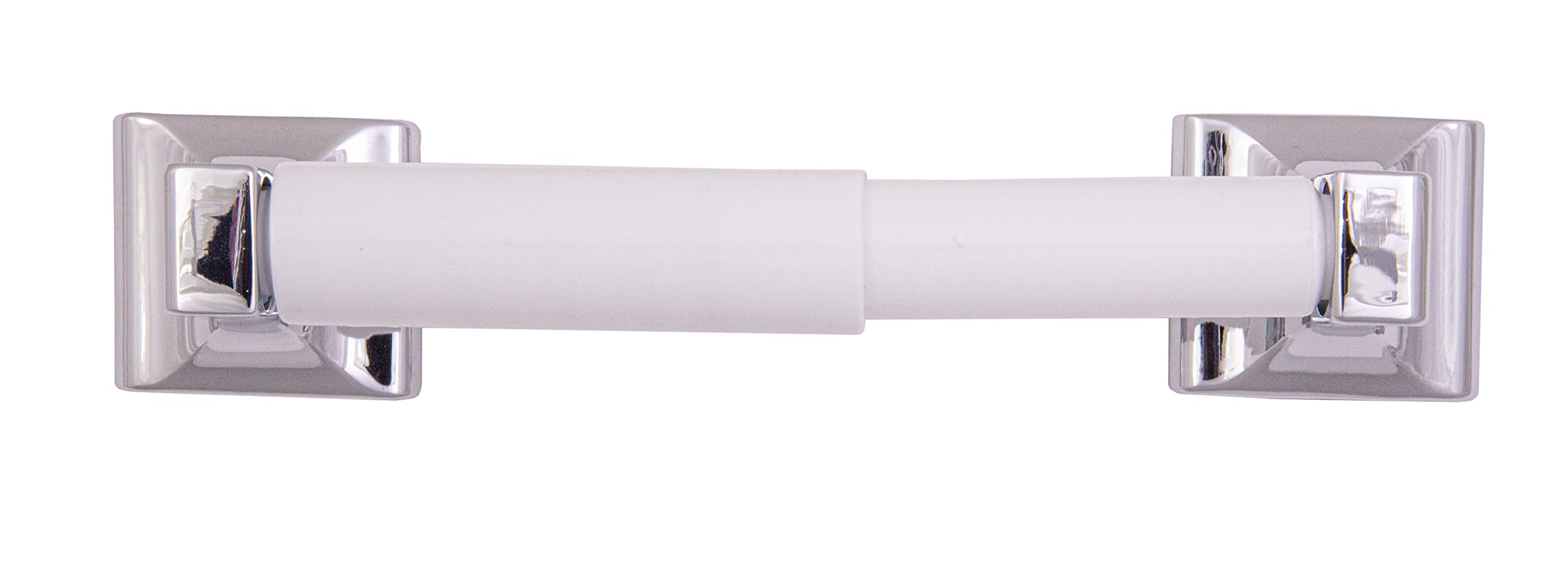 Design House 533042 Millbridge Classic Wall-Mounted Toilet Paper Holder For Bathroom Polished Chrome