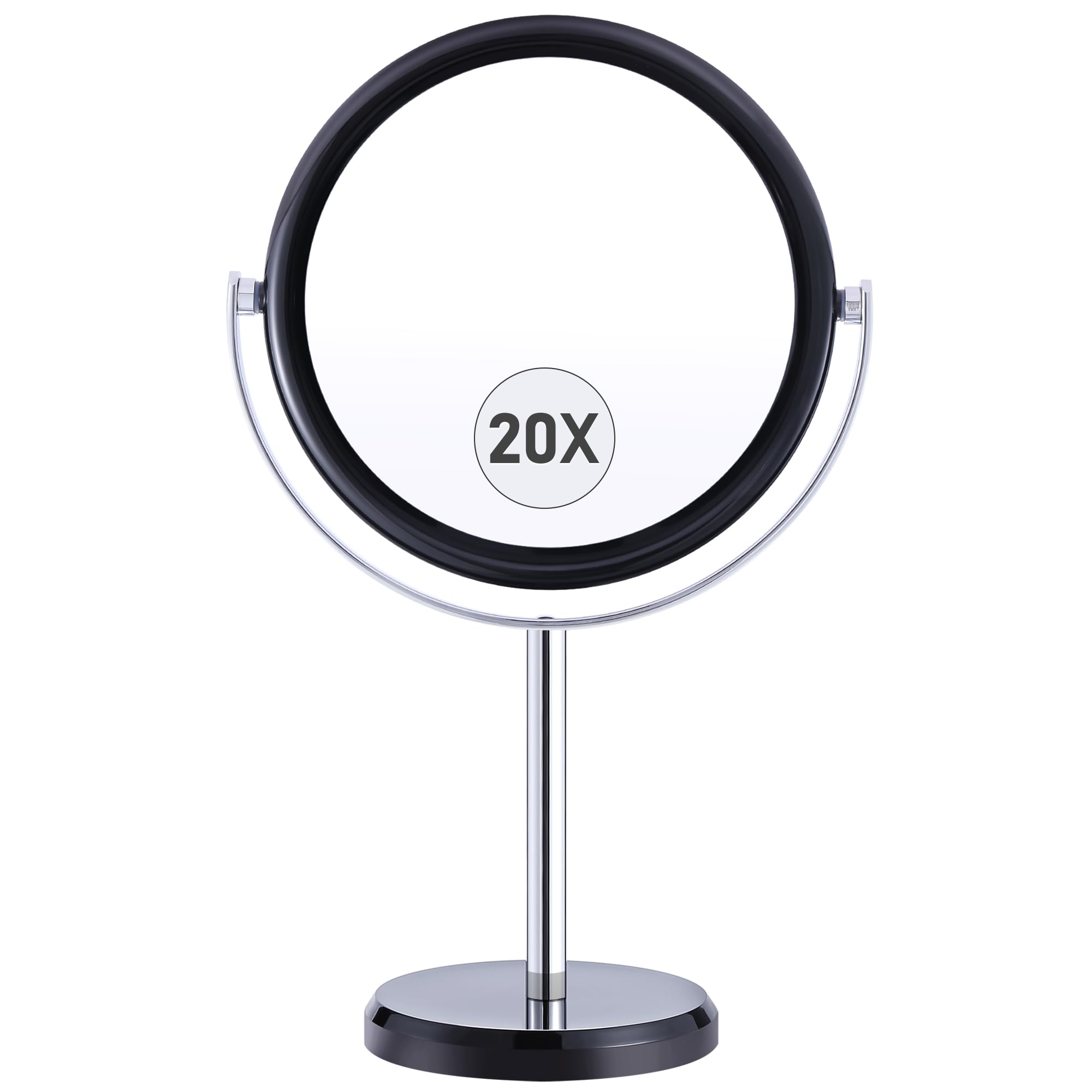 Miyadiva 20X Magnifying Mirror, Makeup Mirror With Magnification, Double Sided 1X&20X Magnifying Makeup Mirror, 20X Magnifying M