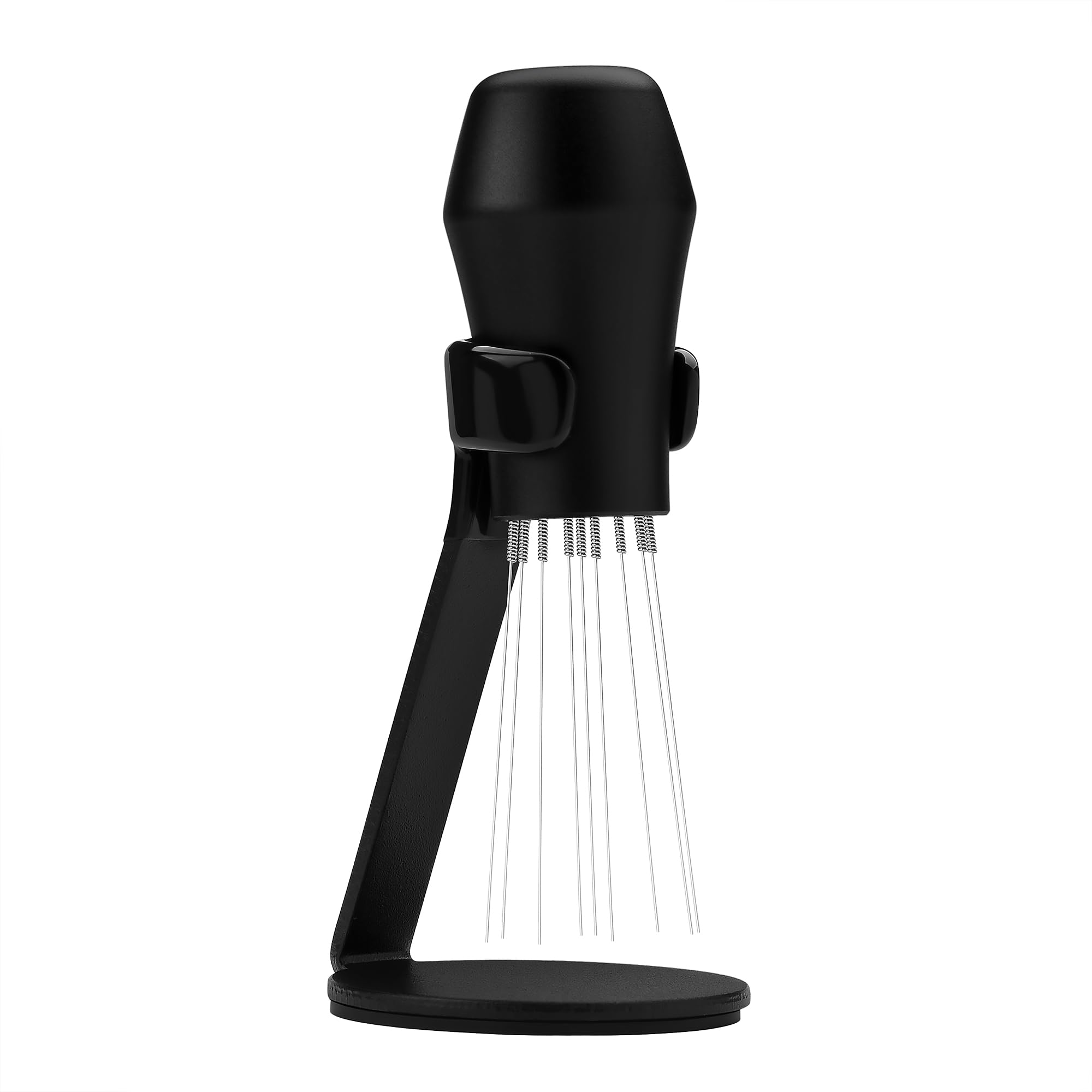 Normcore Wdt Distribution Tool With Stand V3-9 Prong Needle Espresso Stirrer - 18 Needles 0.25Mm / 0.3Mm Thick Spring Wires - We