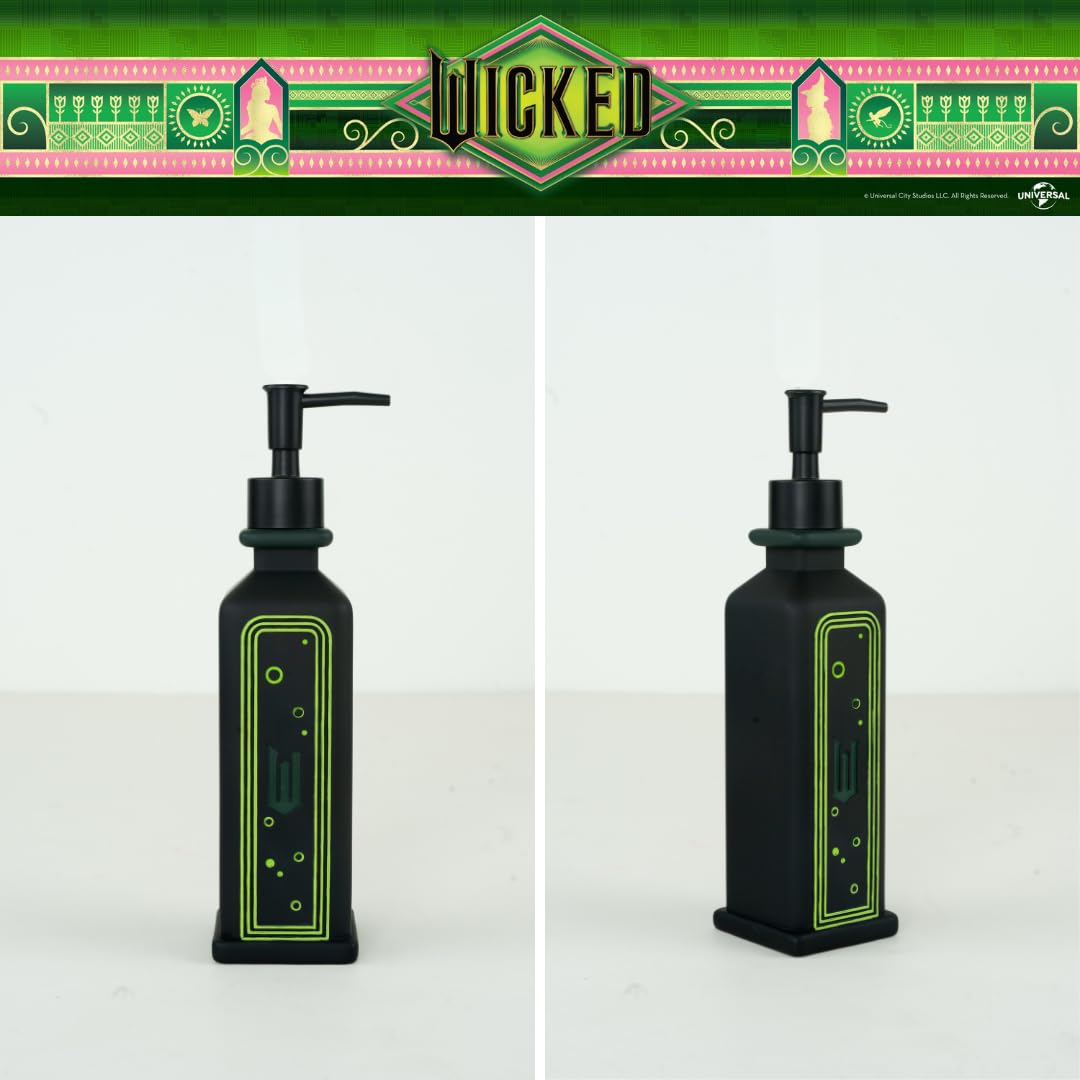 Collectibles Wicked Soap/Lotion/Hand Sanitizer Resin Pump Dispenser, 10.01 Ounces, (Officially Licensed Product) By Franco