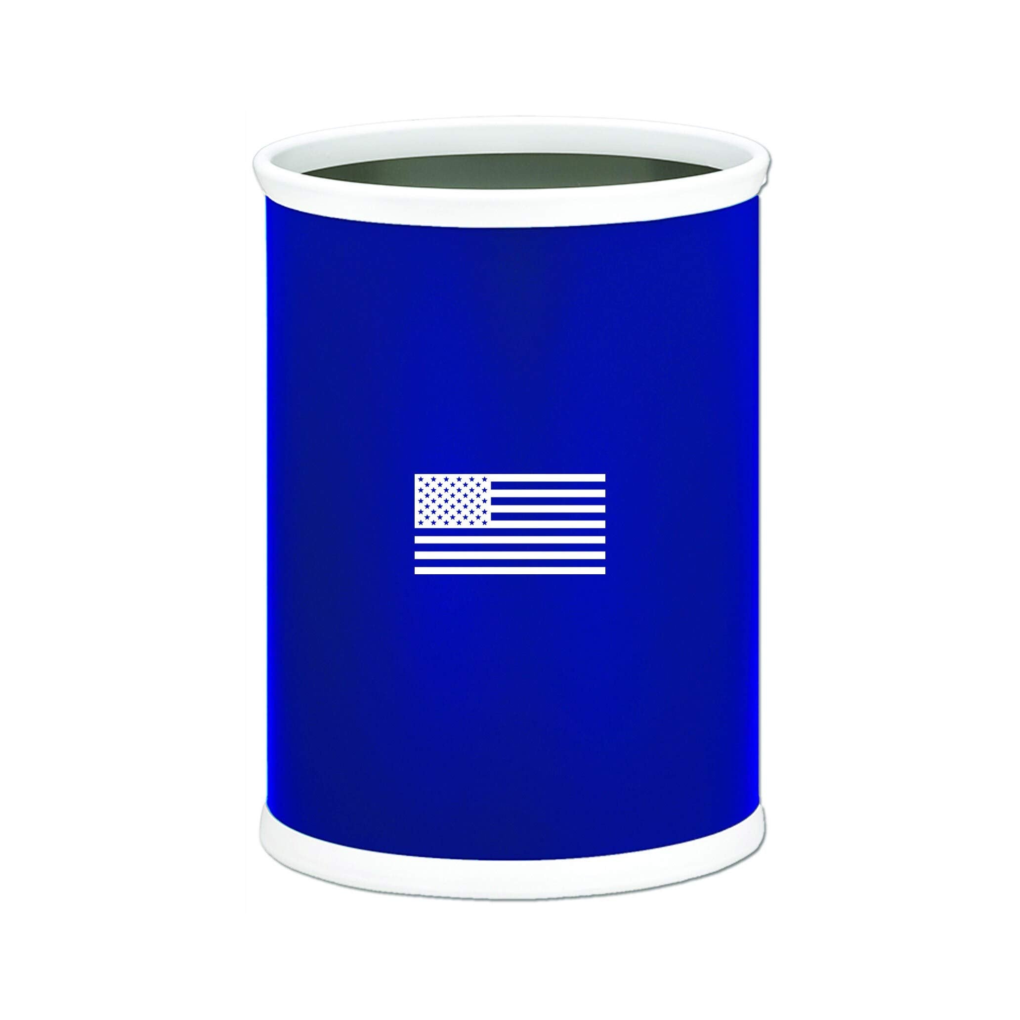 kasualware 14 Inches Oval Wastebasket 13 Qt. U.S.A.