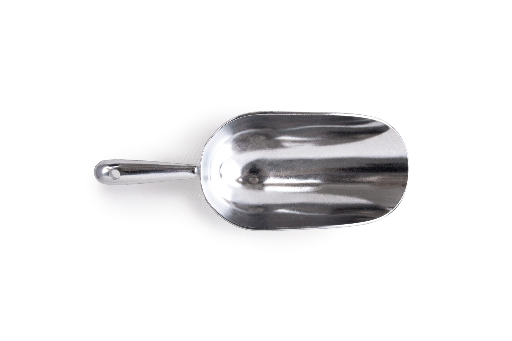 Fox Run Brands 5851 Aluminum Ice Scoop, 12oz, Silver