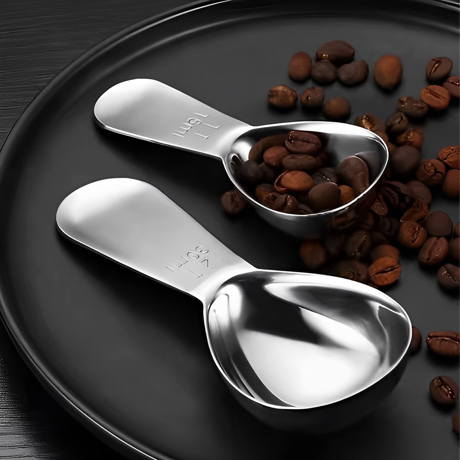 ITXIYC Coffee Scoop 2 Tablespoon Stainless Steel 4x1.12 IN Silver 1PC