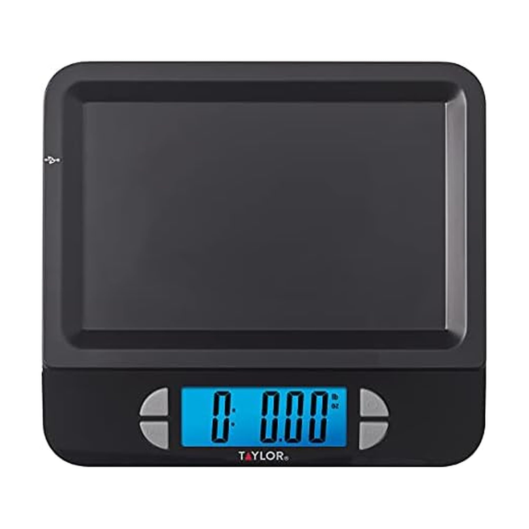Taylor Precision Products Usb Digital Lcd Kitchen Scale, 11 Pound Capacity, Black