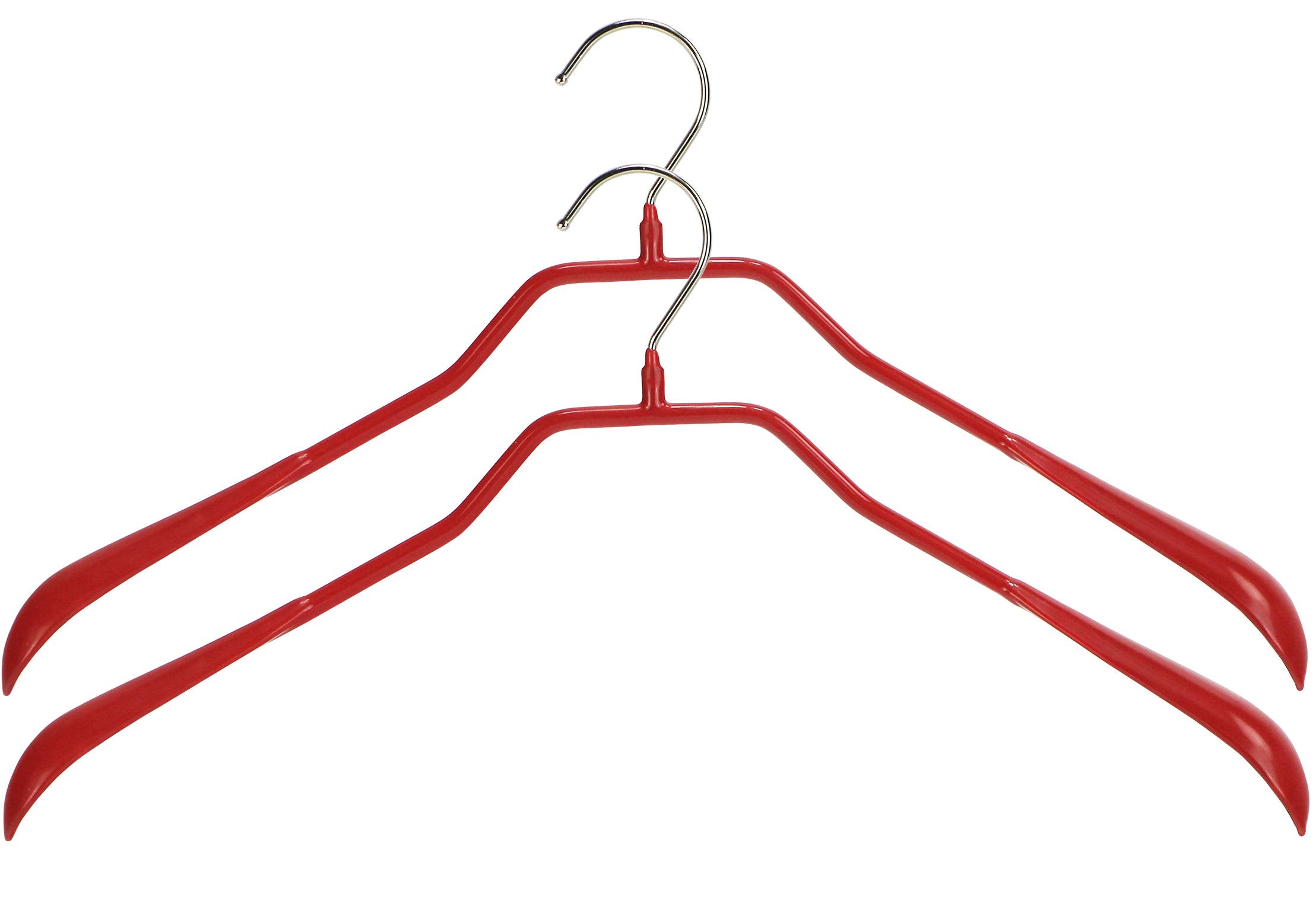 Mawa By Reston Lloyd Bodyform Series Non-Slip Space-Saving Clothes Hanger For Jackets, Suits And Coats, 16-1/2'', Style 42/L, Re