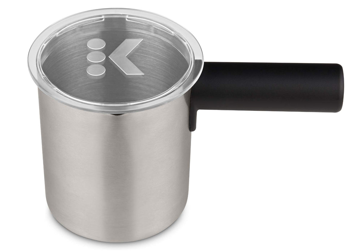 Keurig Works Non-Dairy Milk, Hot And Cold Frothing, Compatible K-Caf   Coffee Makers Only,34 Ounce, Charcoal Frother