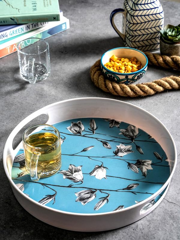 Goodhomes Melamine Round Serving Tray Mt248