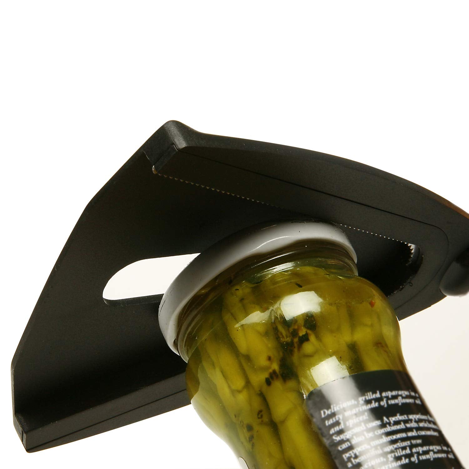 Norpro Grip-Ez Jar Opener Stainless Steel, 10In/25.5Cm, Black