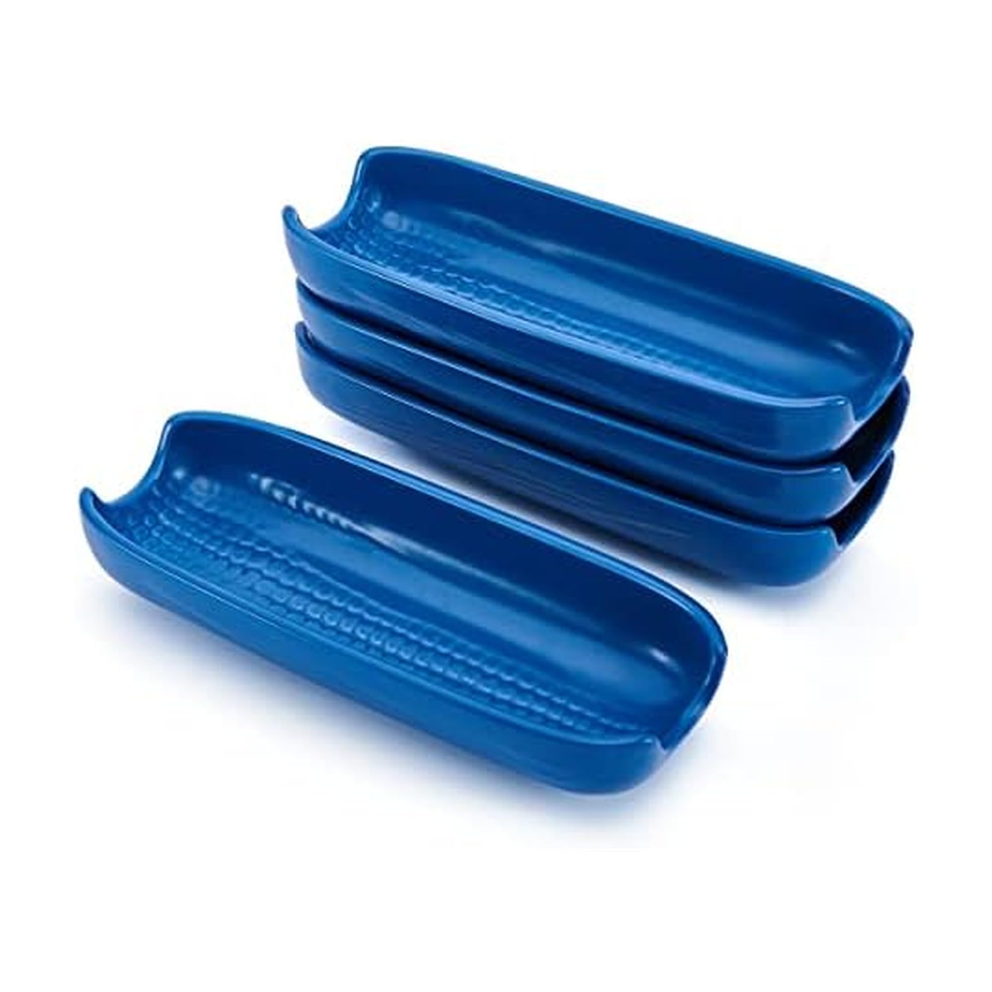 Pfaltzgraff Callie Stoneware Corn Dishes, Set Of 4, Blue
