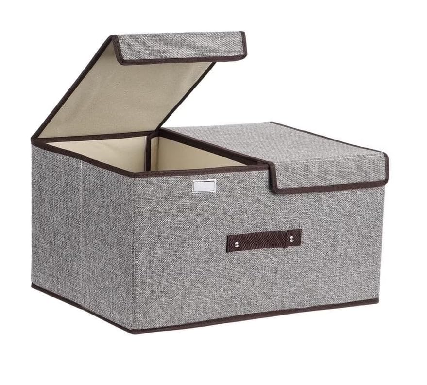 Niwlix Foldable Storage Box And Organiser Wardrobe Cloth Organizer For Storage Box Closet Basket Bin Organiser For Books, Toys, 