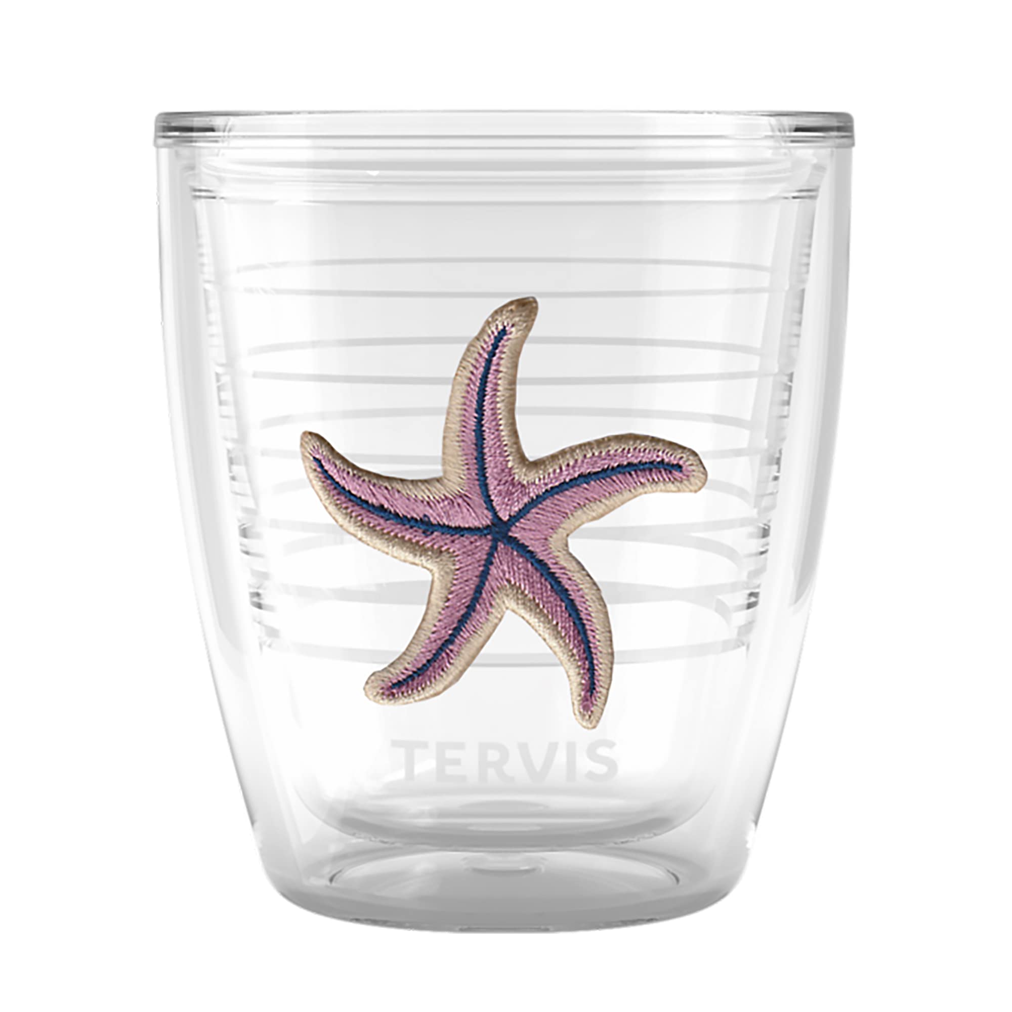 Tervis Beachcomber Collection Sea Star Made in USA Double Walled Insulated Tumbler Travel Cup Keeps Drinks Cold & Hot, 12oz, Sea
