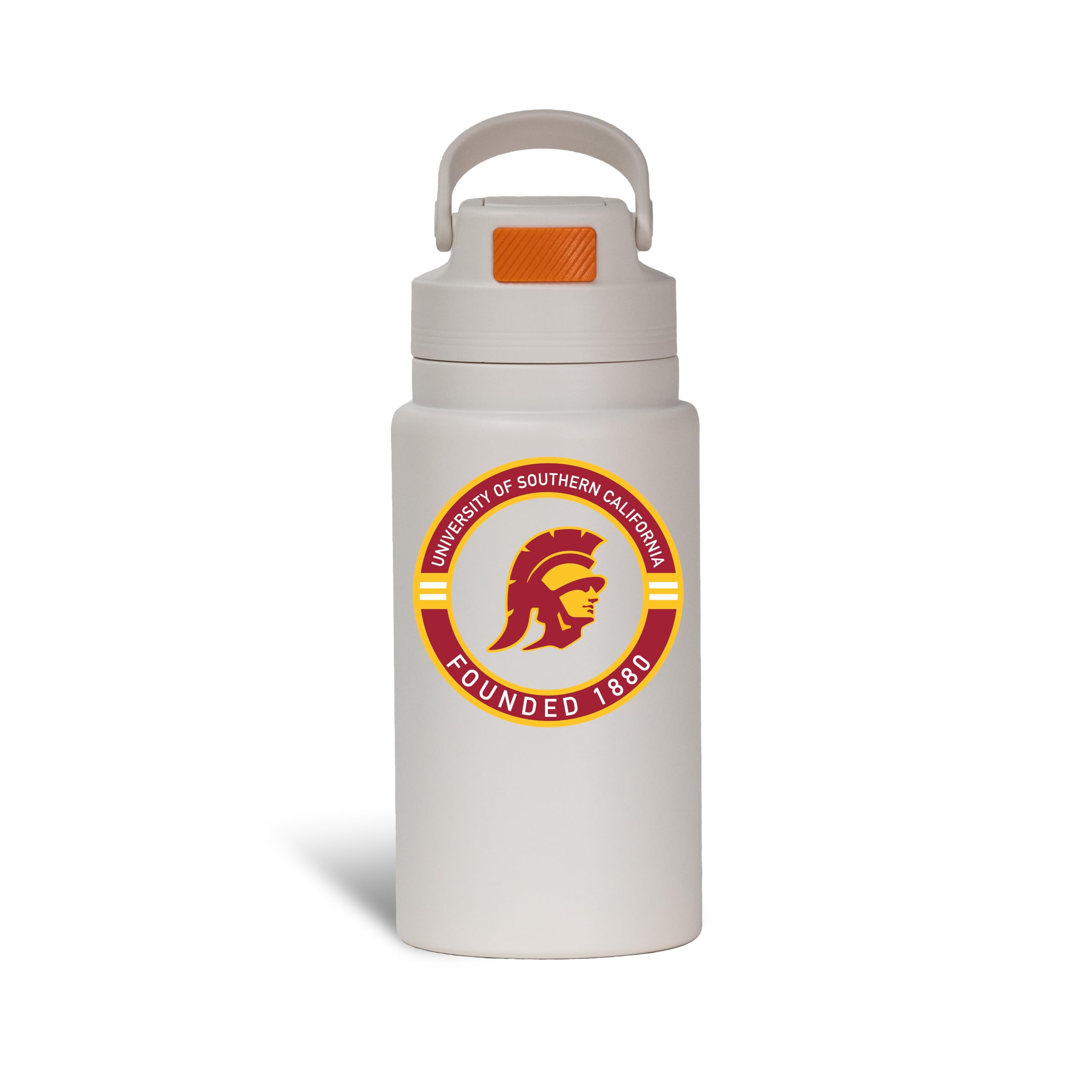The Memory Company Officially Licensed 26oz Water Bottle with Flip Up Lid, University of Southern California