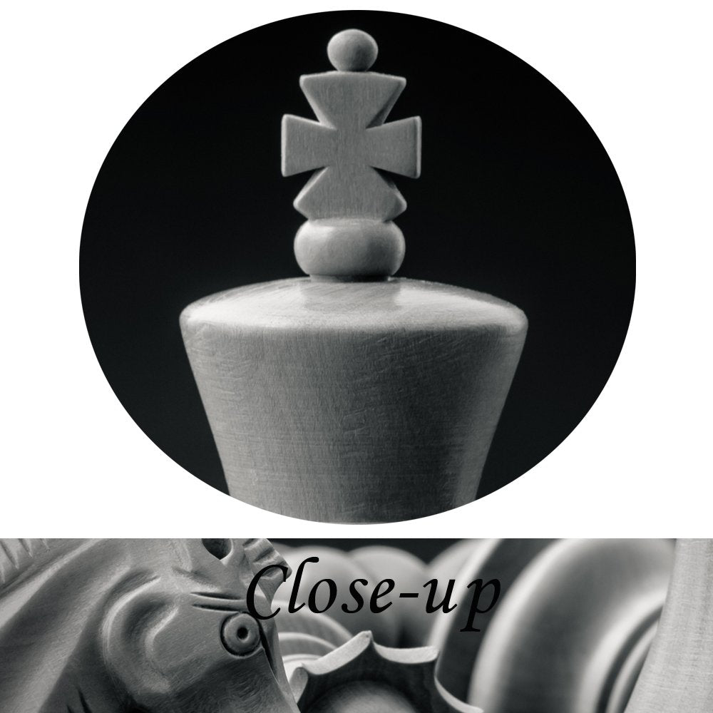 Kreative Arts - Blak and White King and Knight of Chess Setup on Canvas Wall Art Paintings 5 Pieces Pictures Prints Poster Art Artworks for For Living Room Wall Decor (Medium Size 40x24inch)