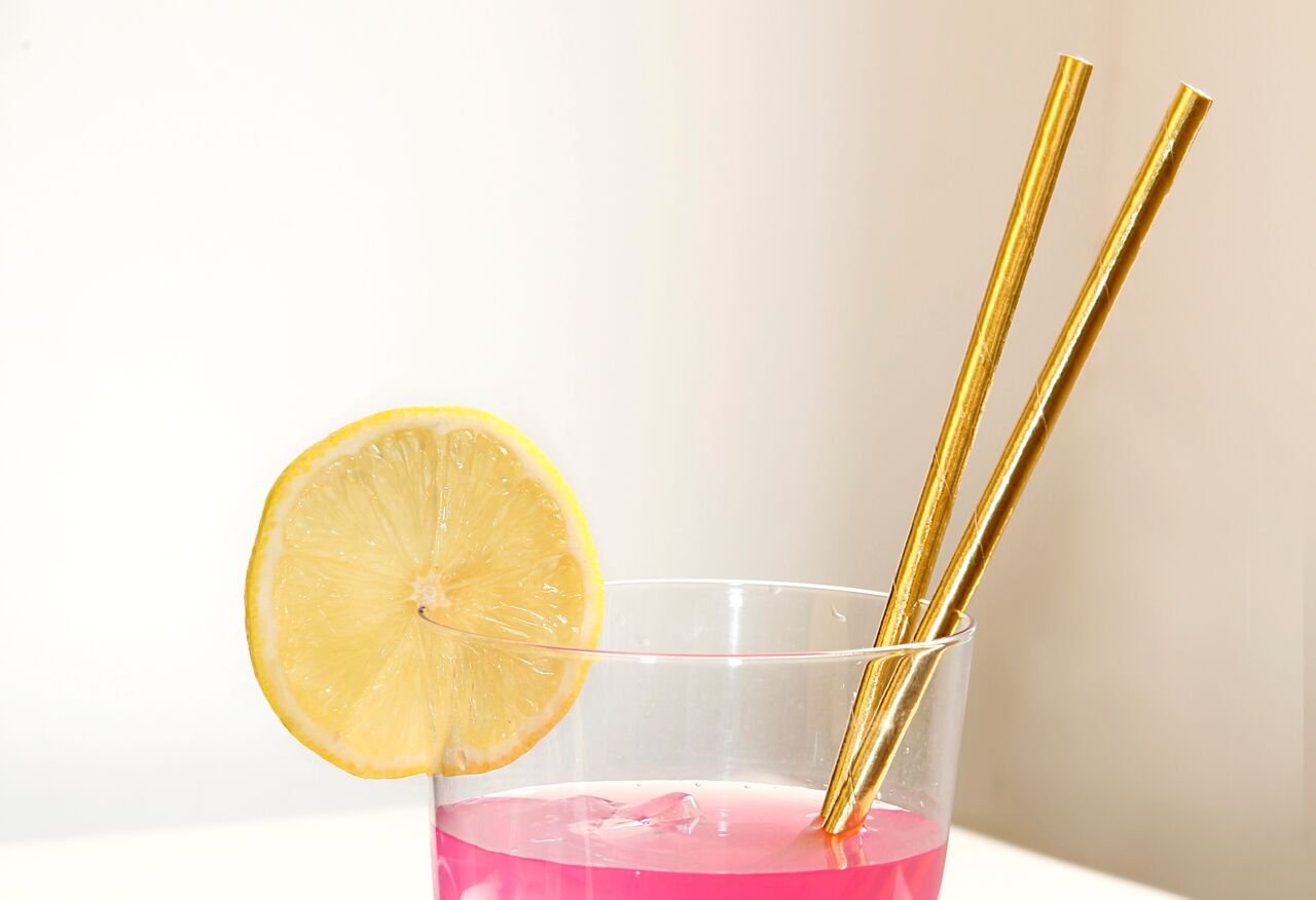 Kikkerland Paper Straws (Set Of 144) Gold